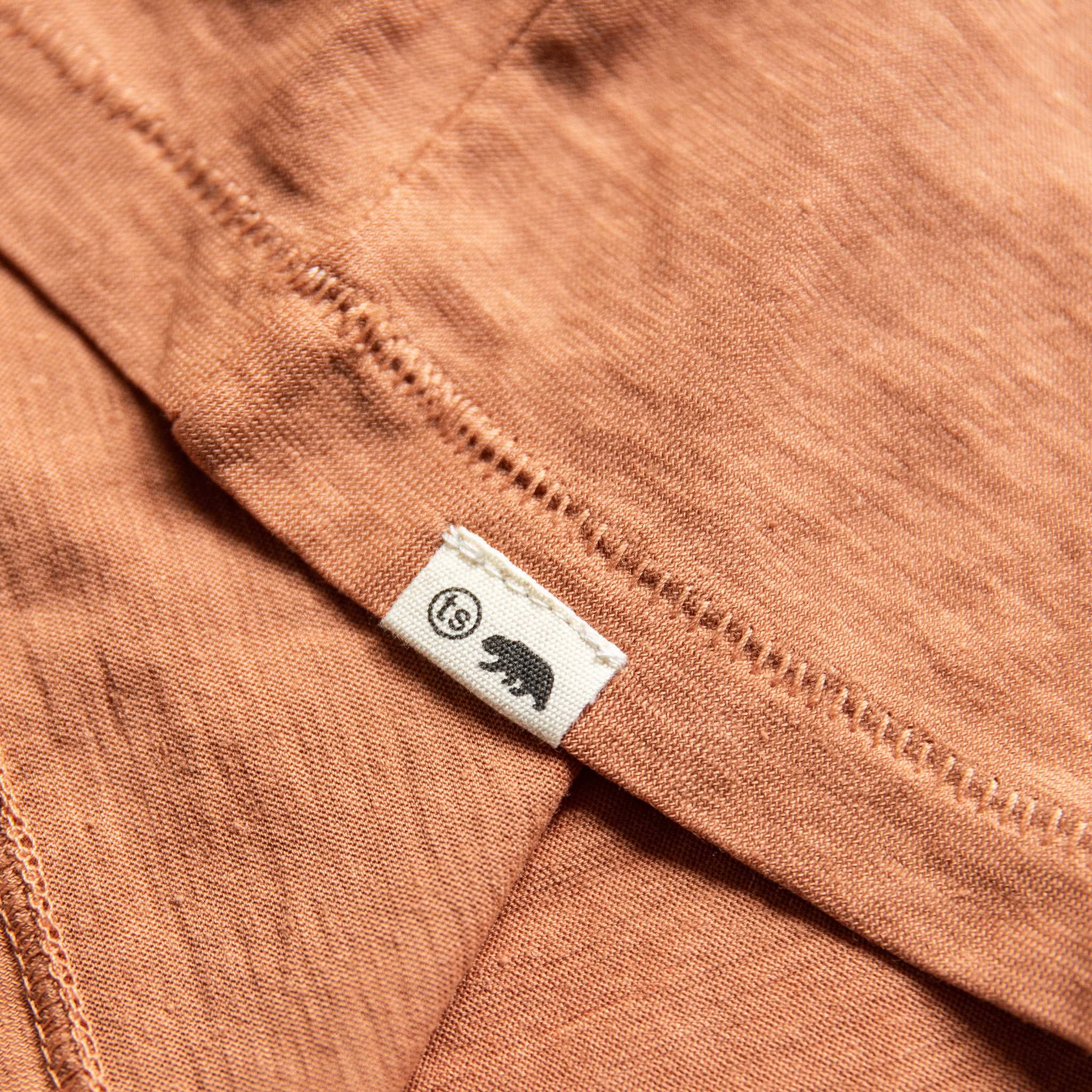 The Cotton Hemp Tee in Sunburn - Image 6