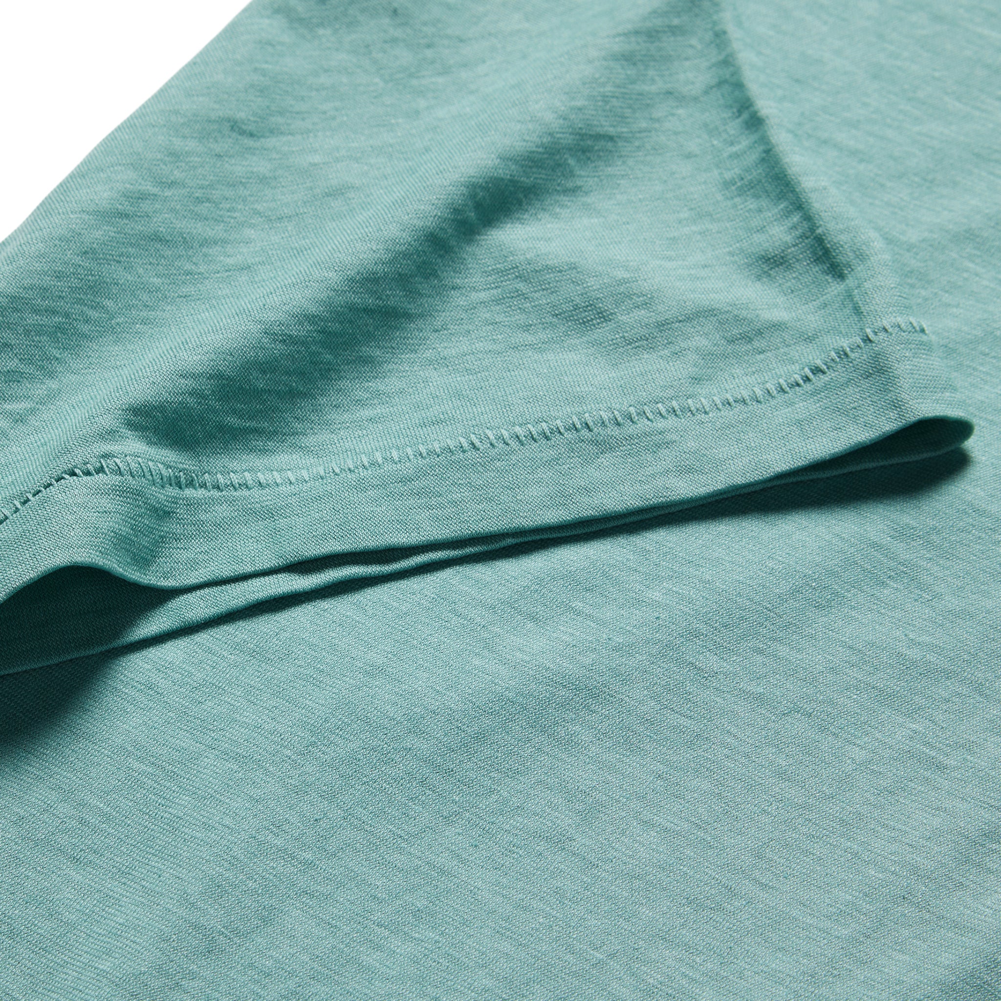 The Cotton Hemp Tee in Teal - Image 6