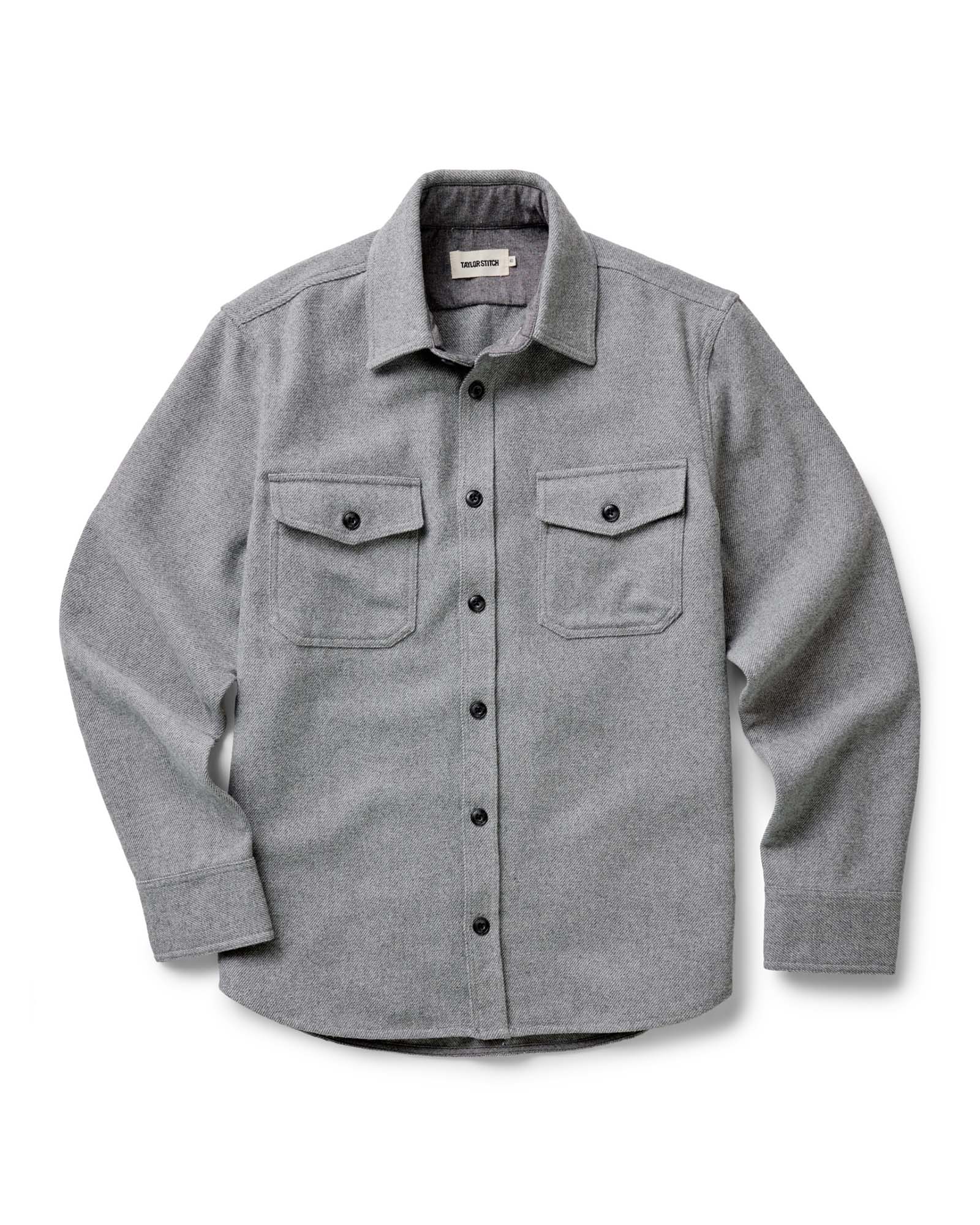The CPO Shirt in Heather Ash Twill - Image 5