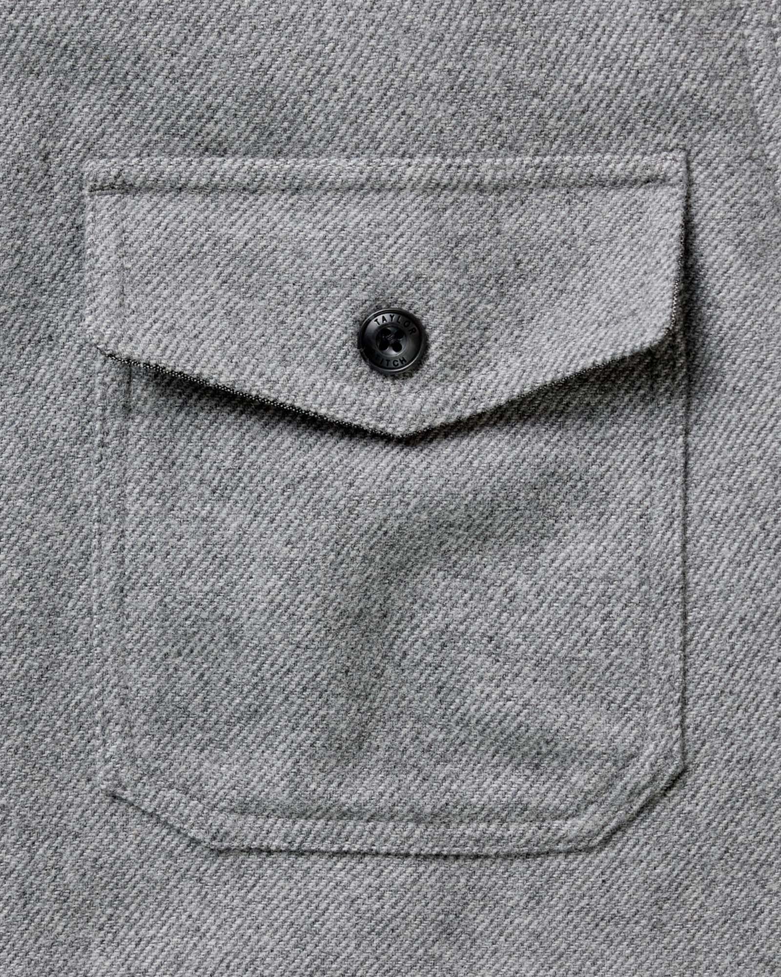 The CPO Shirt in Heather Ash Twill - Image 7