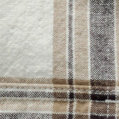 The Craftsman Shirt in Bark Plaid Linen - Image 9