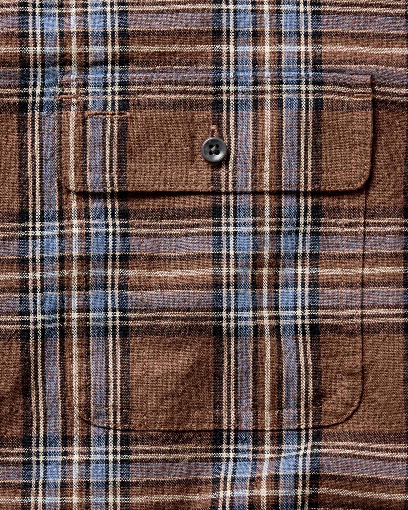 The Craftsman Shirt in Brick Plaid - Image 7