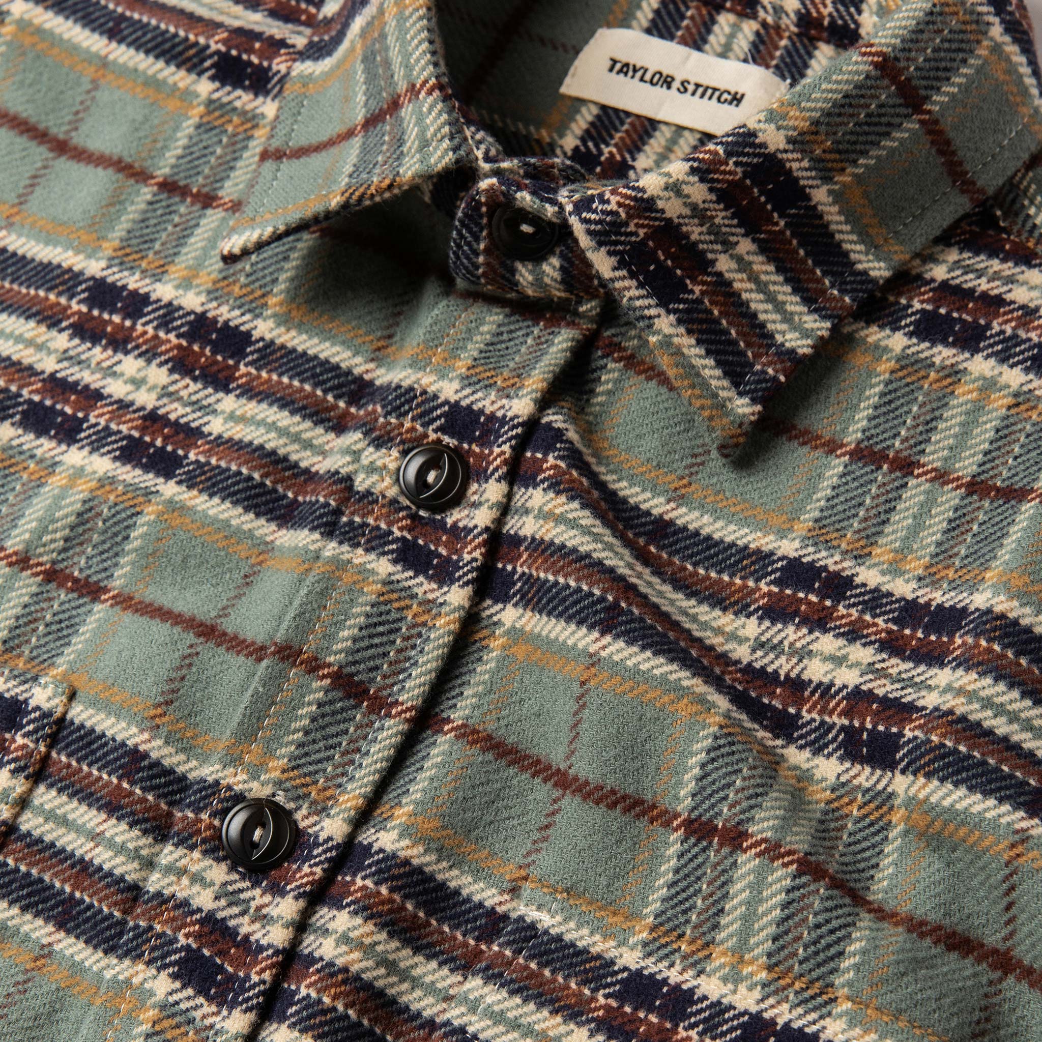 The Crater Shirt in Blue Plaid - Image 6