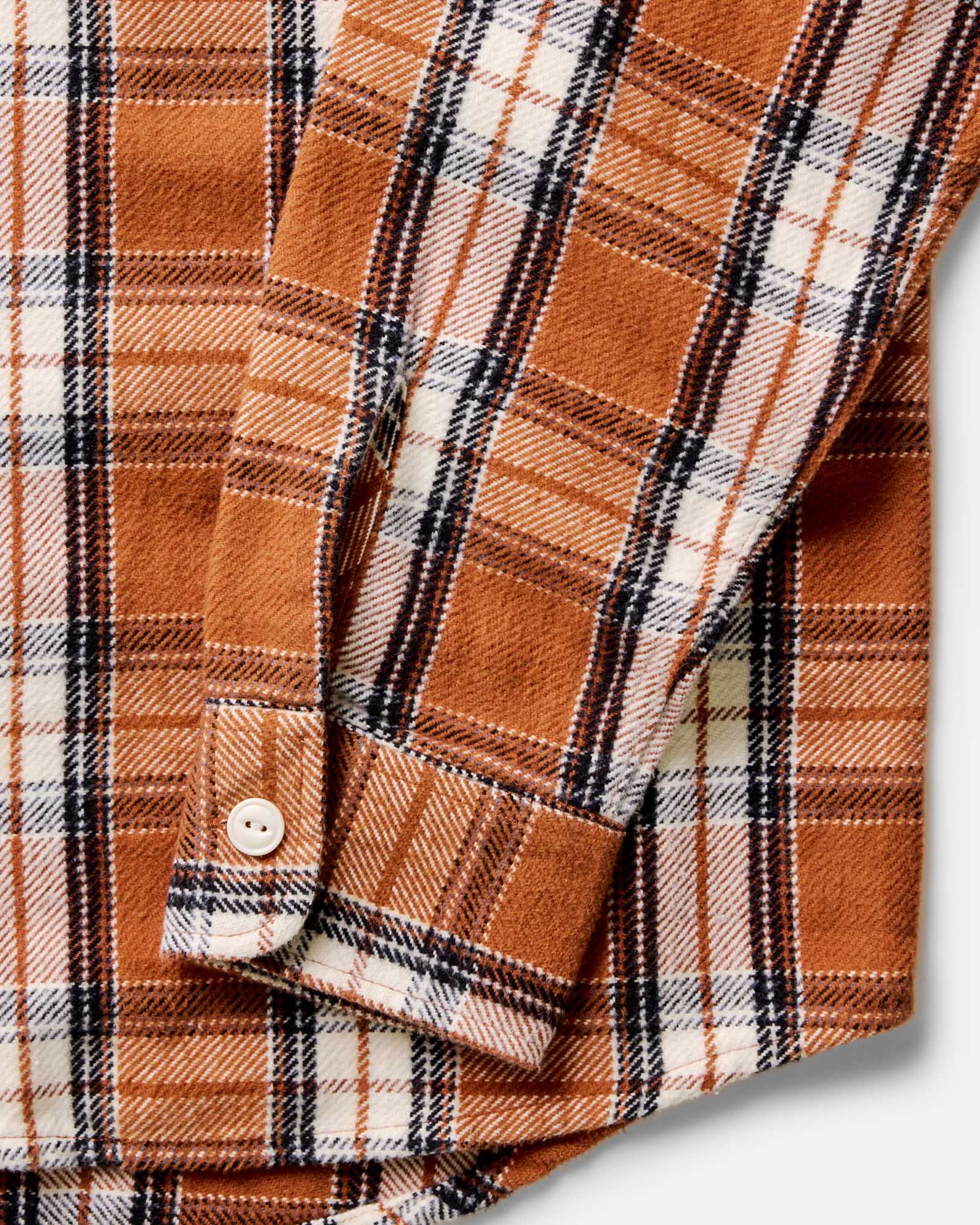 The Crater Shirt in Brick Plaid - Image 8