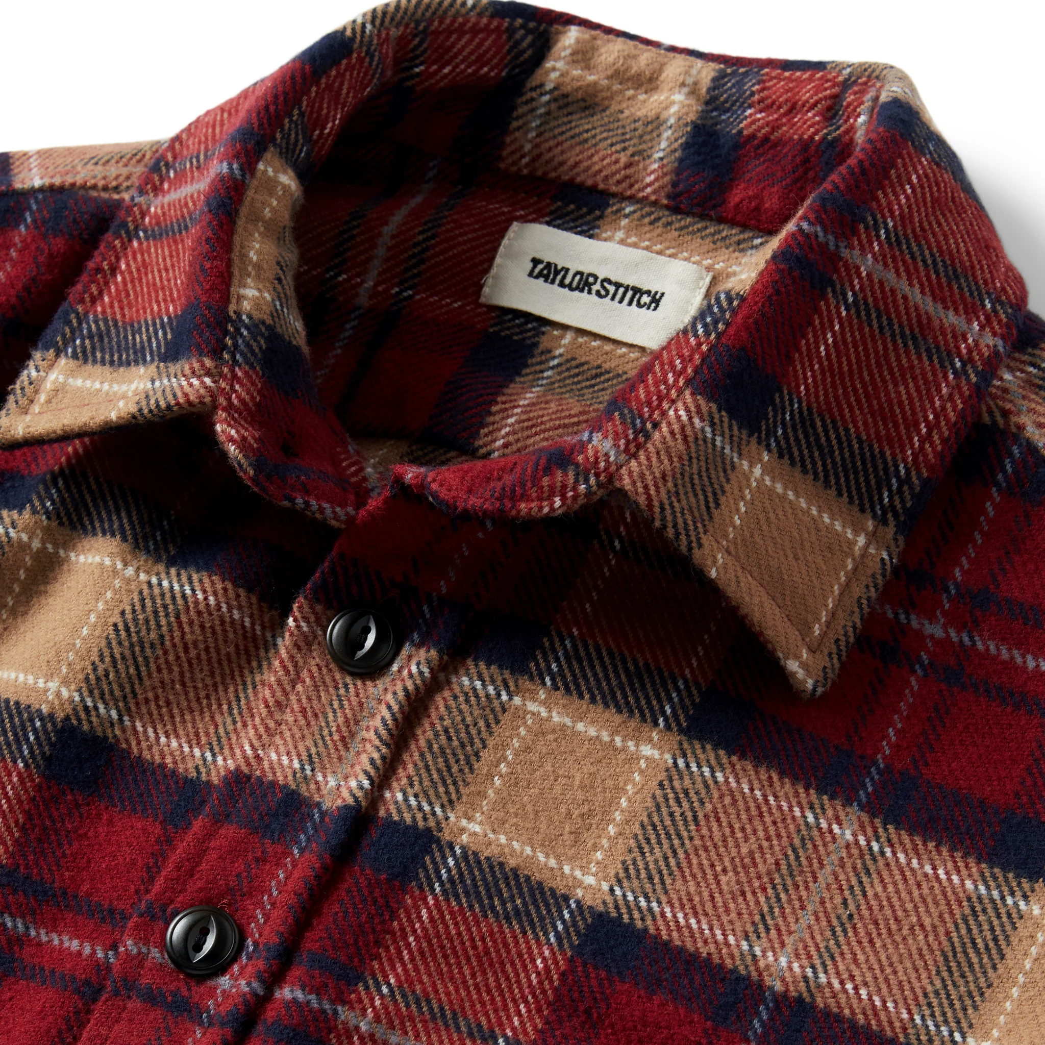 The Crater Shirt in Cardinal Check - Image 3