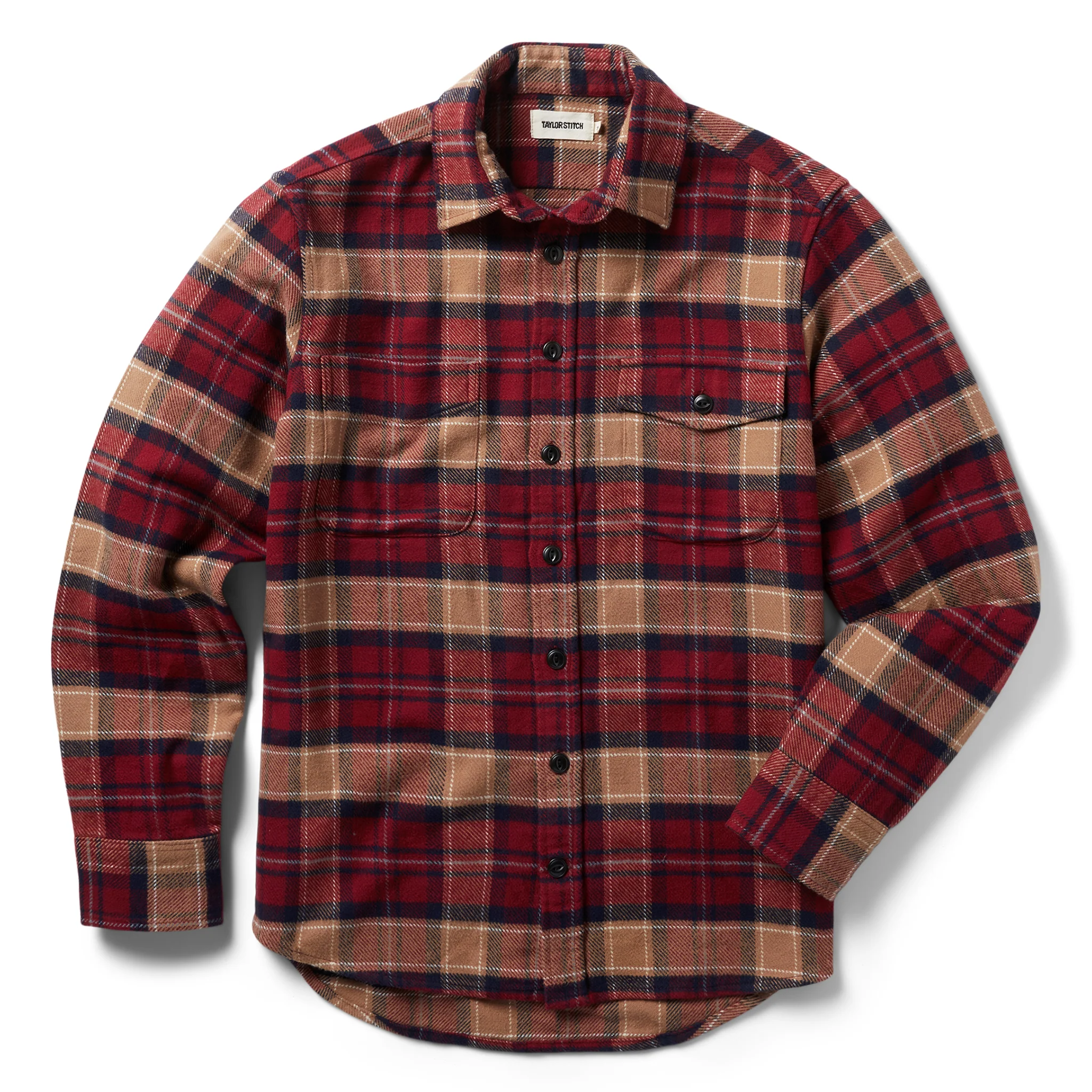 The Crater Shirt in Cardinal Check - Image 4