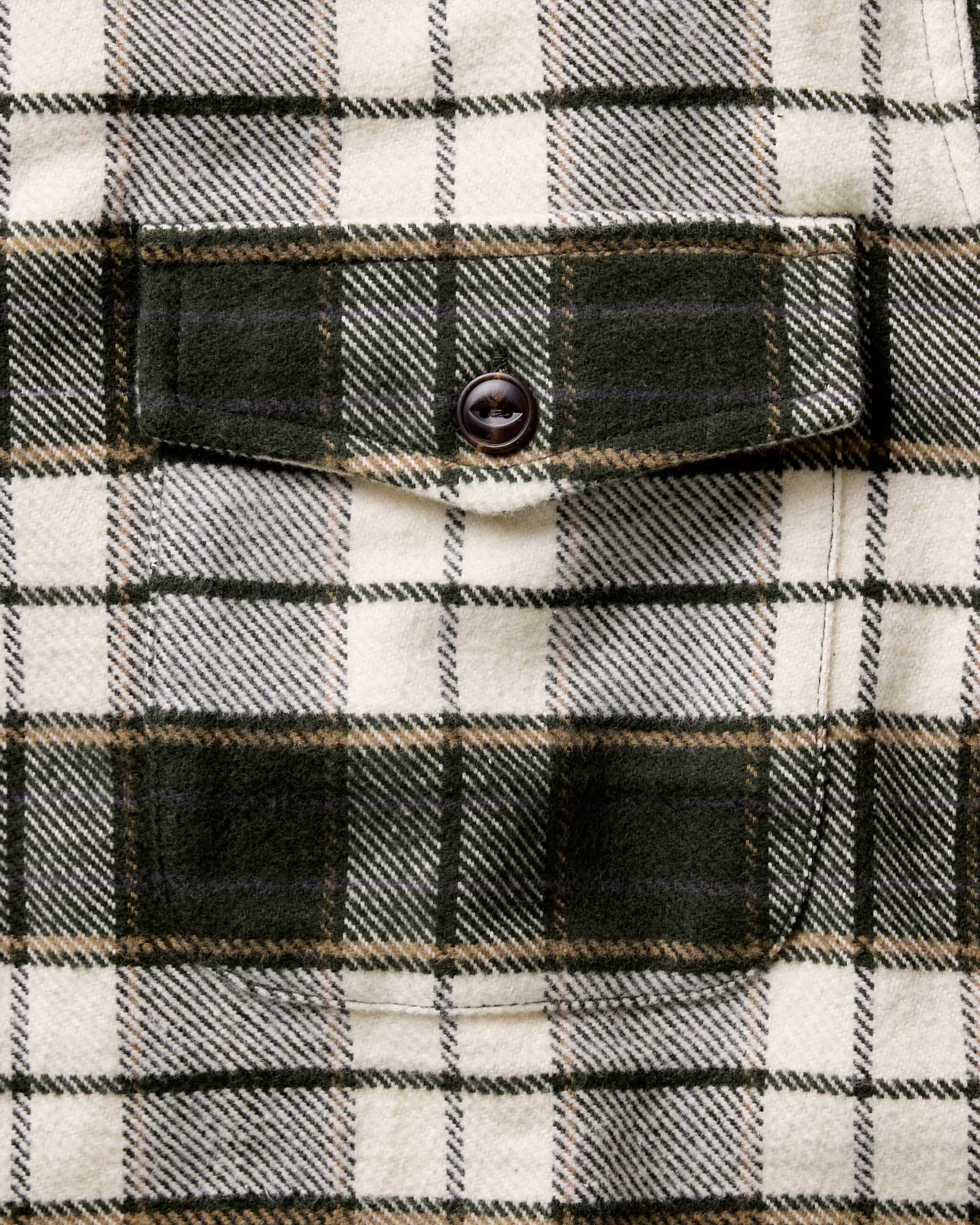 The Crater Shirt in Forest Plaid - Image 6