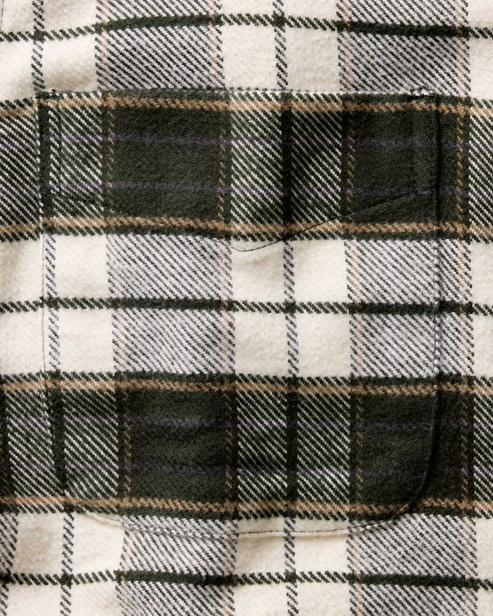 The Crater Shirt in Forest Plaid - Image 7