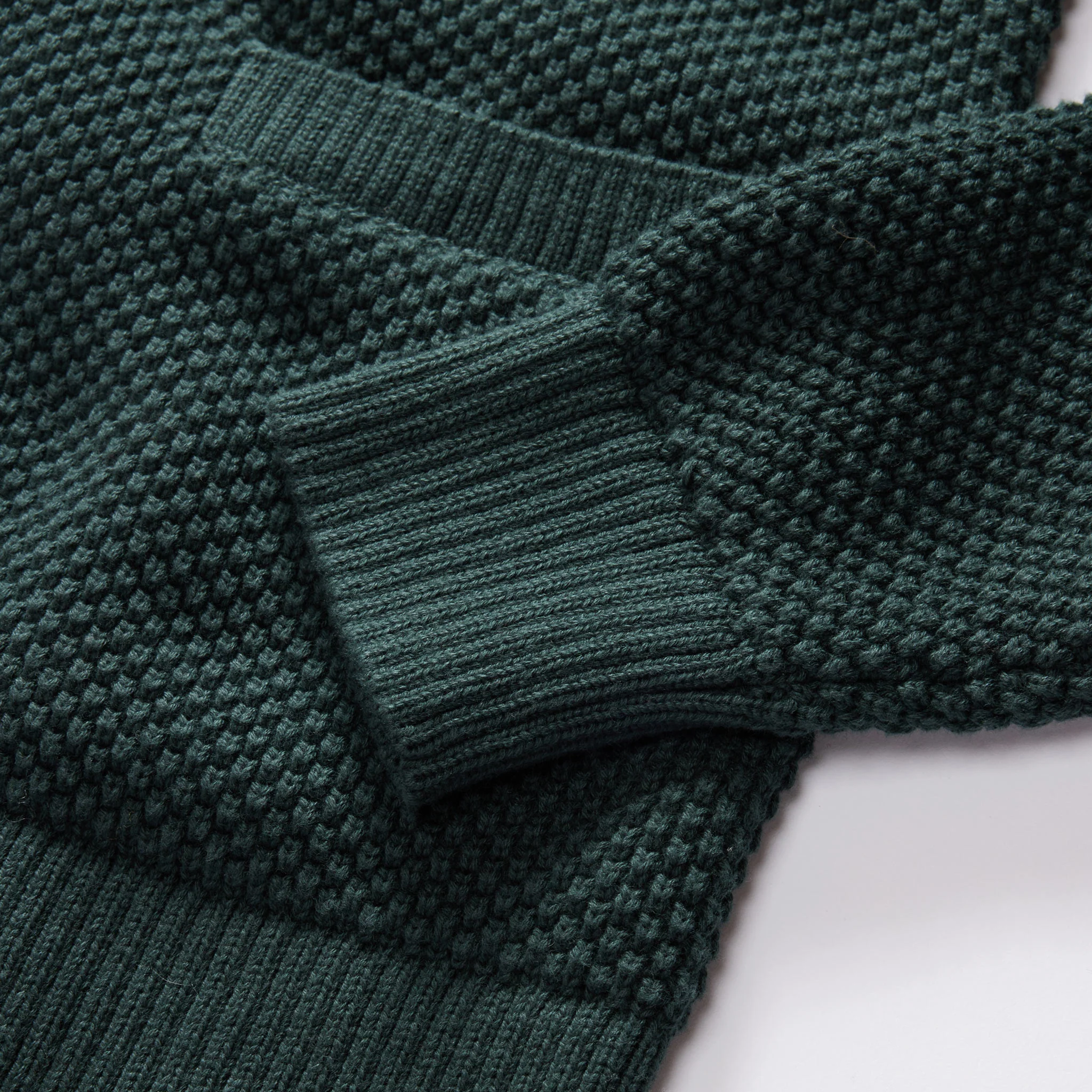 The Crawford Sweater in Dark Forest - Image 6