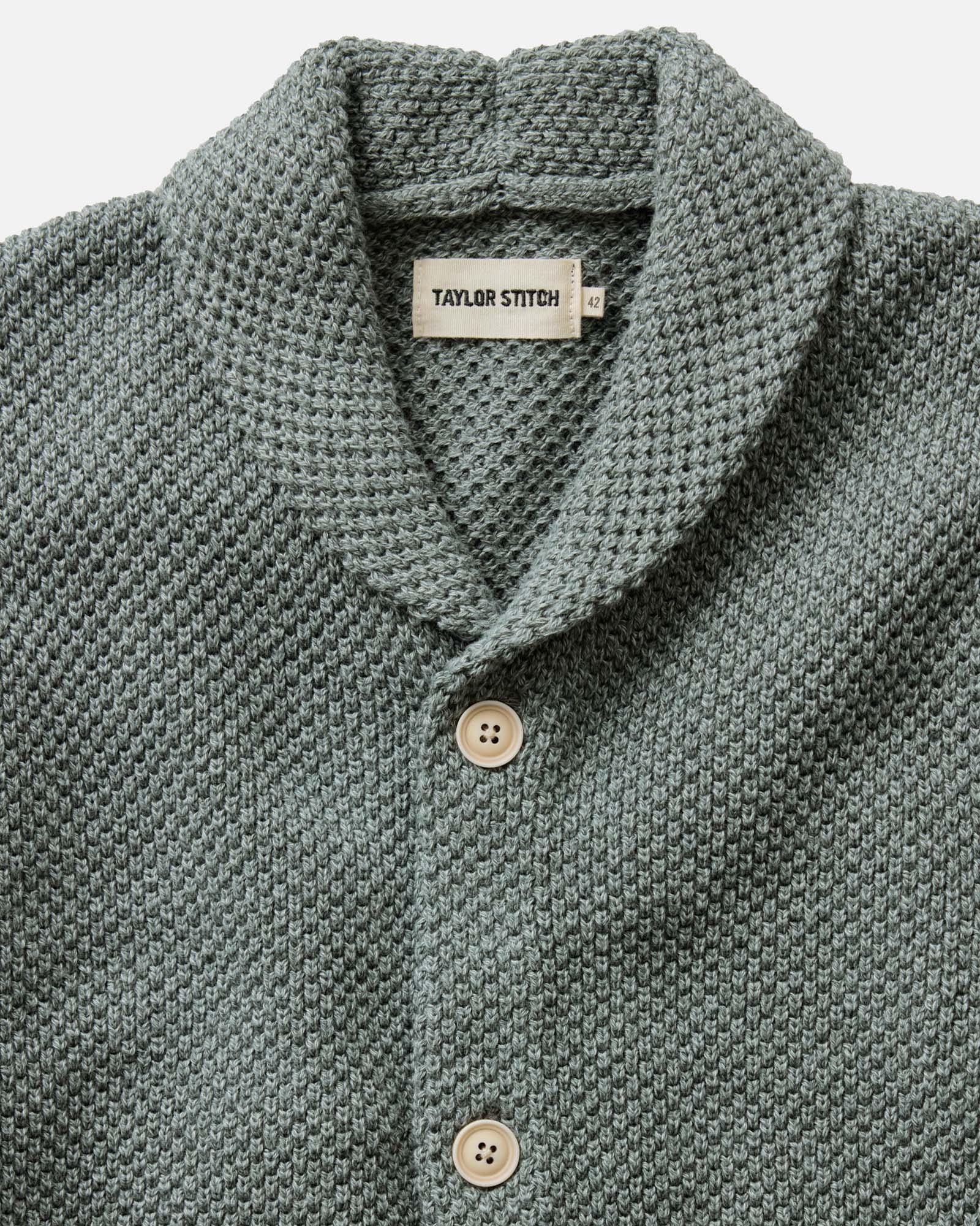 The Crawford Sweater in Deep Sea Twist - Image 4