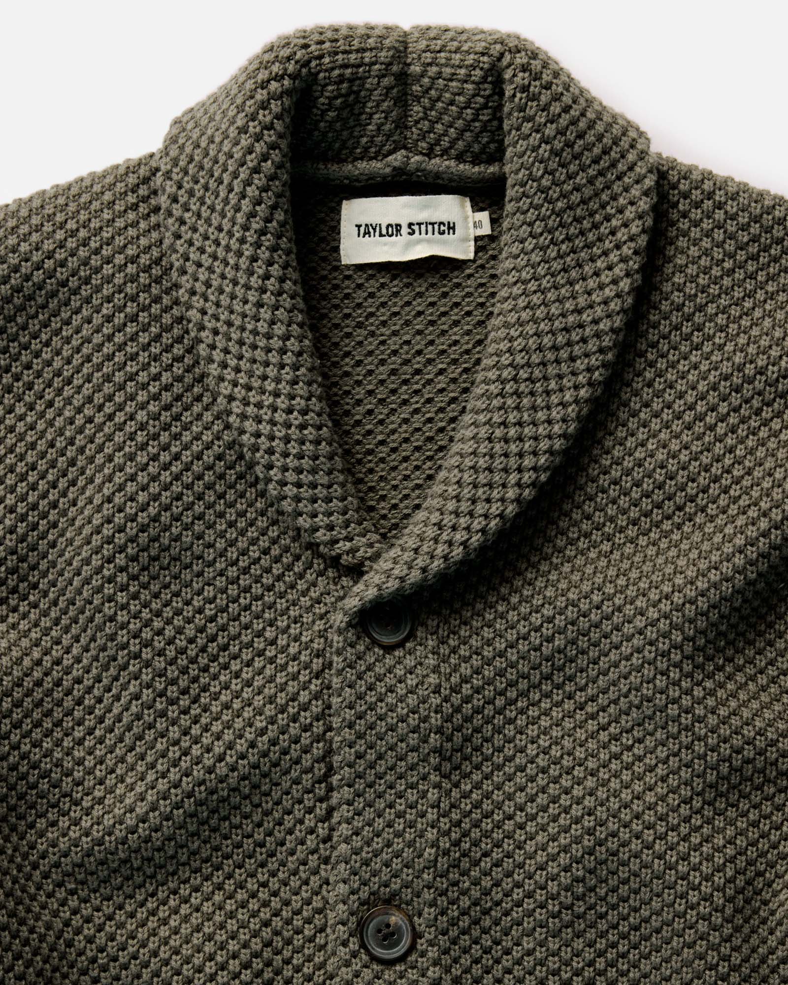 The Crawford Sweater in Fatigue Olive - Image 6
