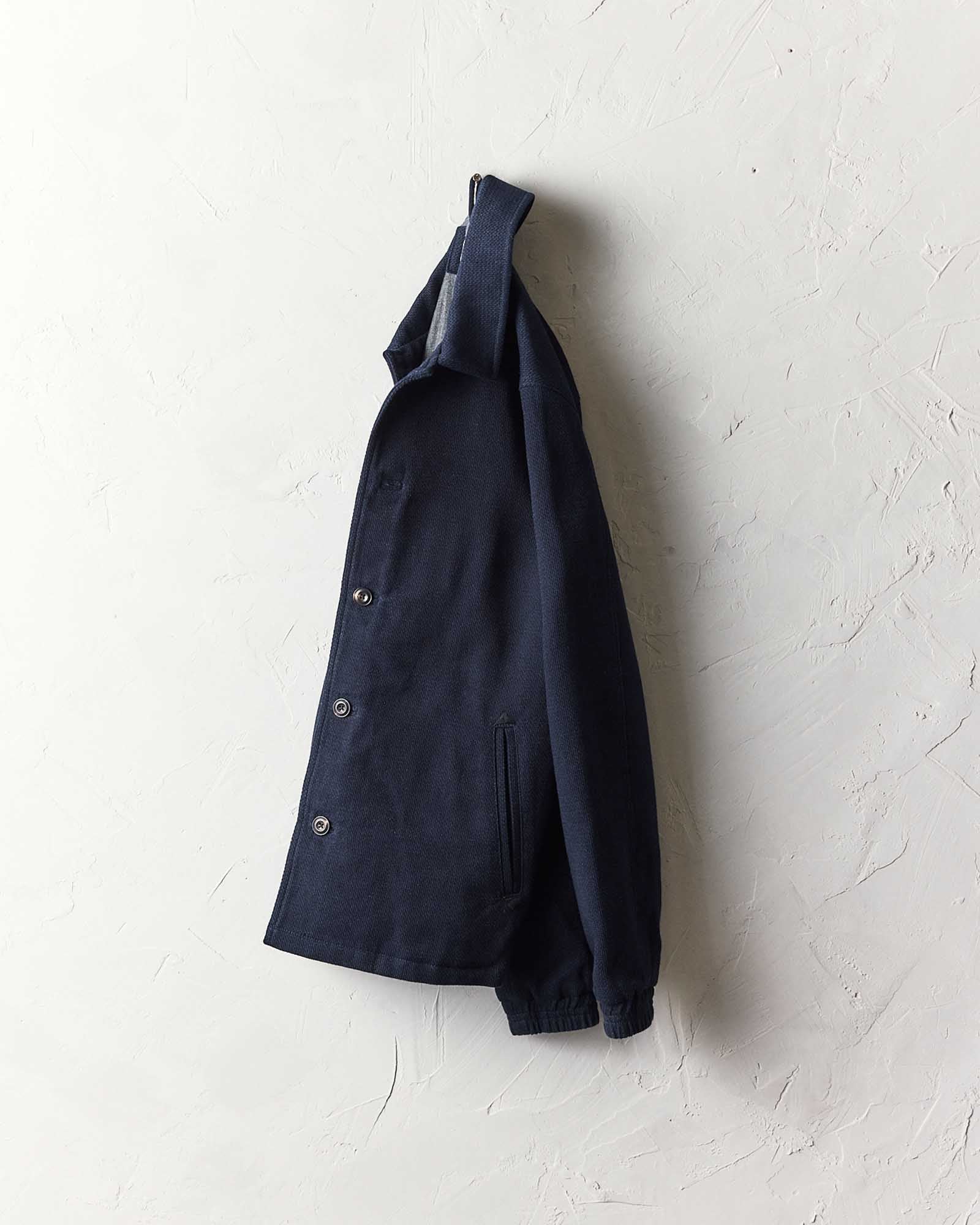 The Crew Jacket in Rinsed Indigo Sashiko - Image 10