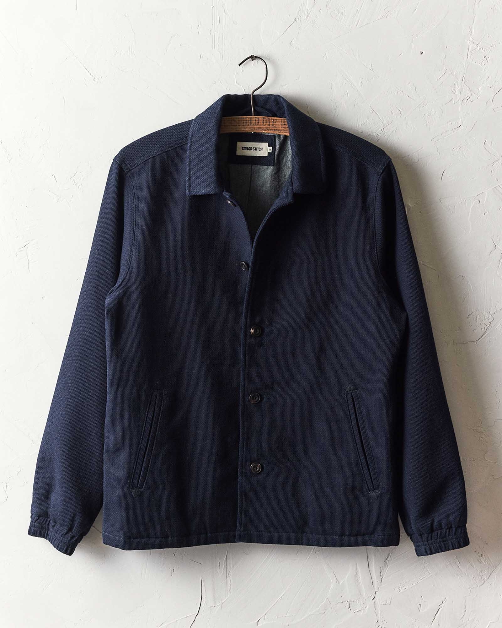 The Crew Jacket in Rinsed Indigo Sashiko - Image 5