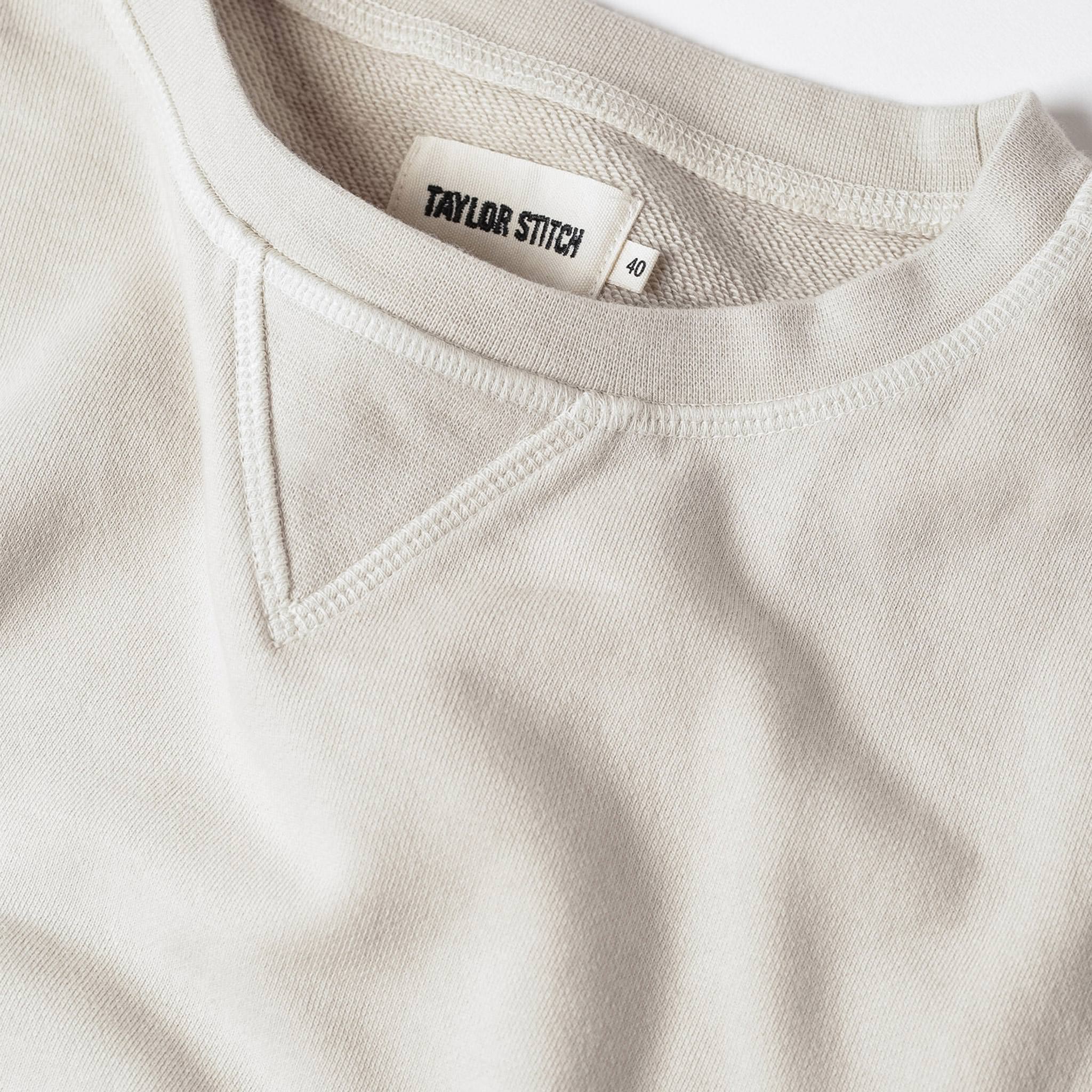 The Crewneck in Aluminum Terry - Image 5