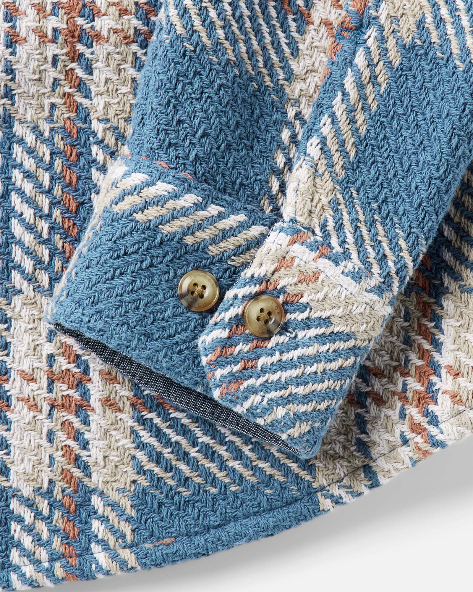 The Cutter Overshirt in Ocean Plaid - Image 6