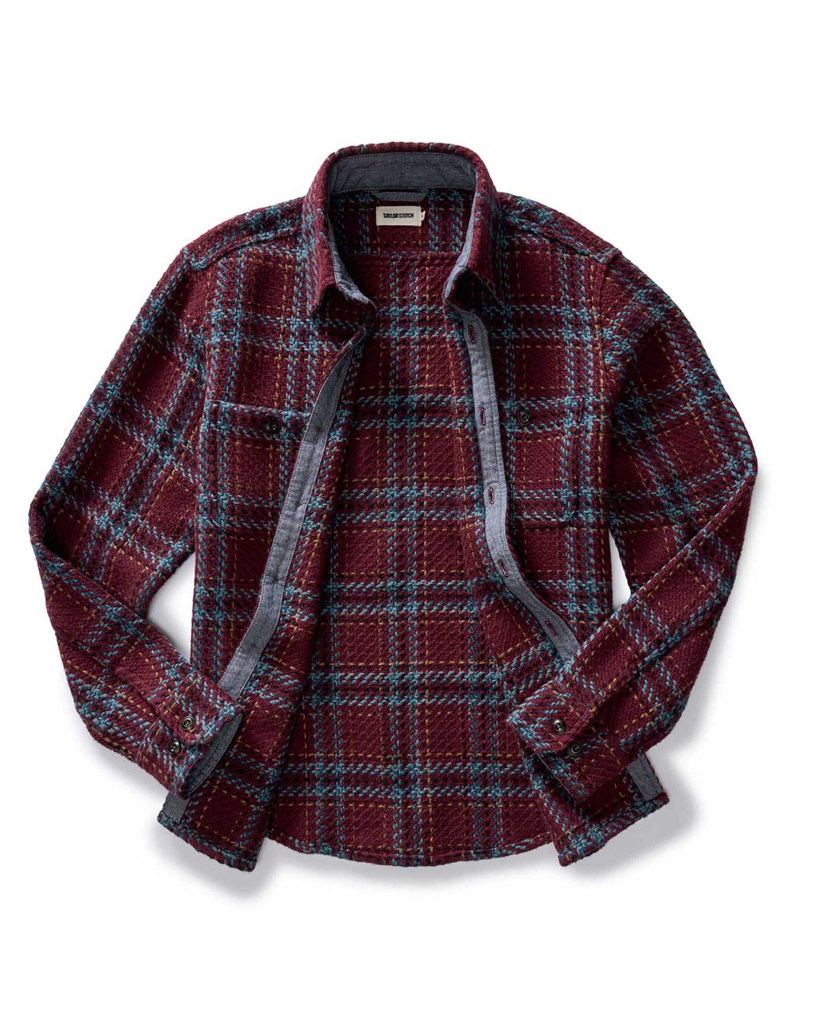 The Cutter Overshirt in Port Plaid - Image 5
