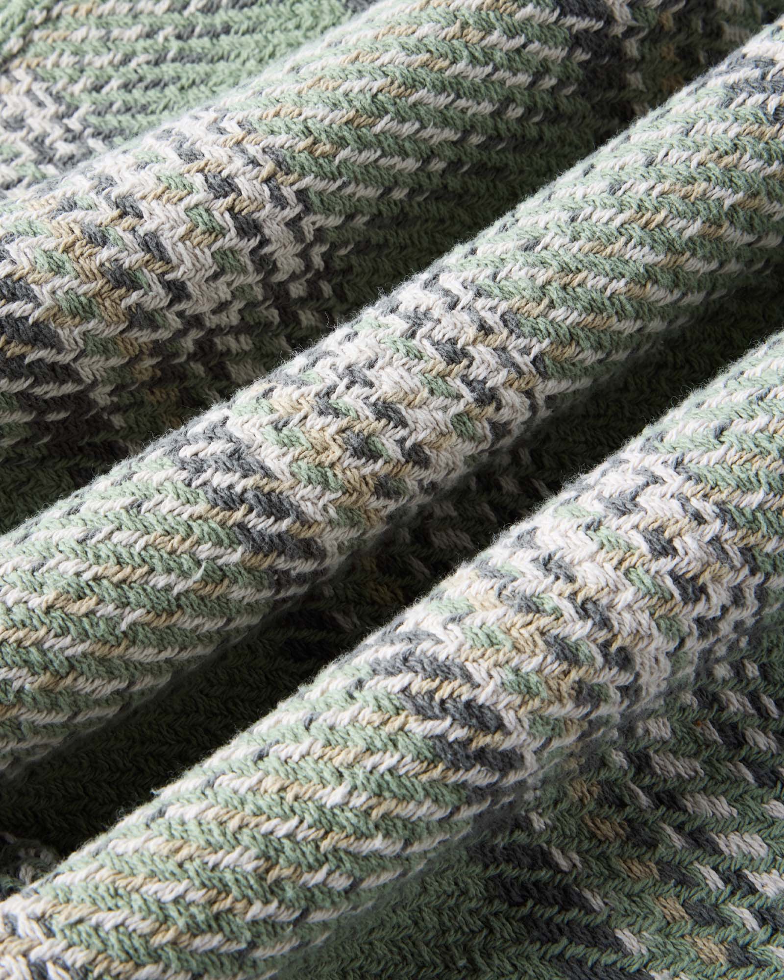 The Cutter Overshirt in Sage Plaid - Image 7