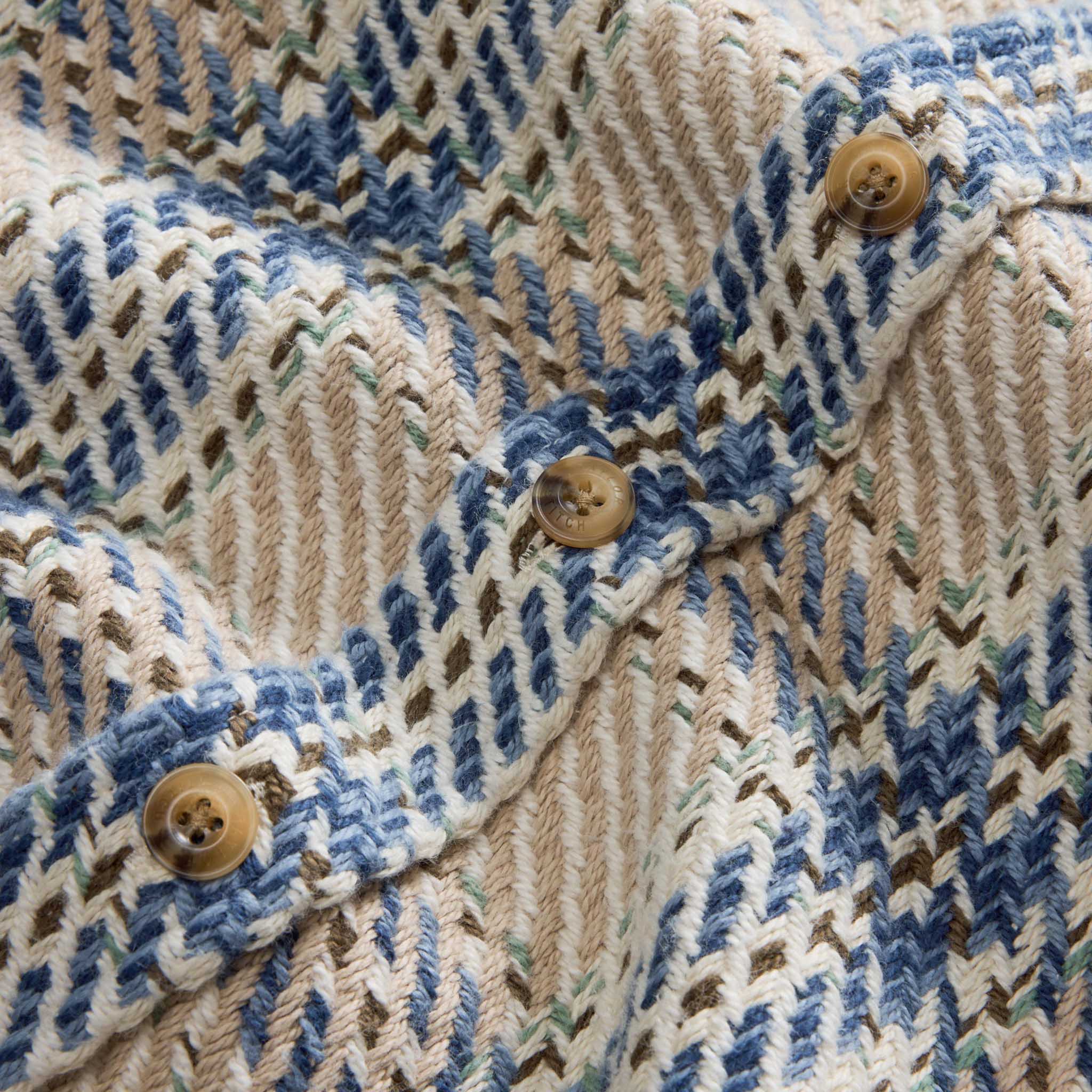 The Cutter Overshirt in Sandbar Plaid - Image 8