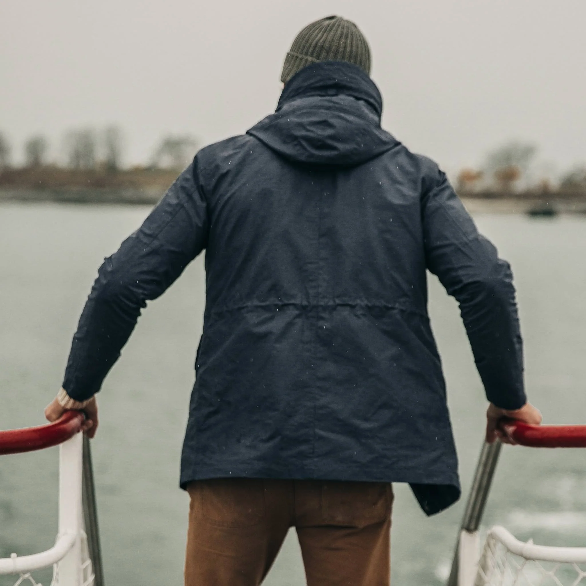 The Dalton Jacket in Navy - Image 6