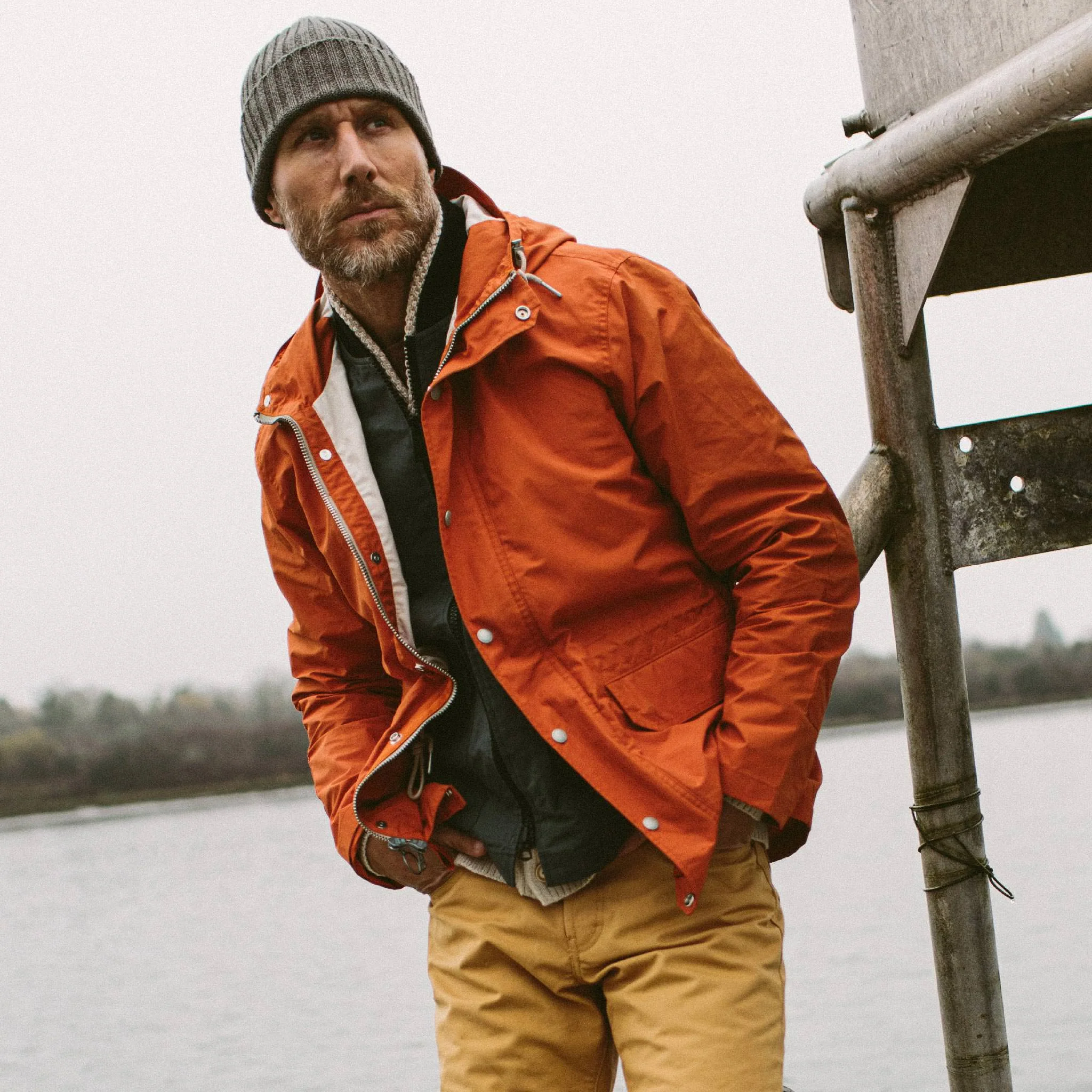 The Dalton Jacket in Rust - Image 2