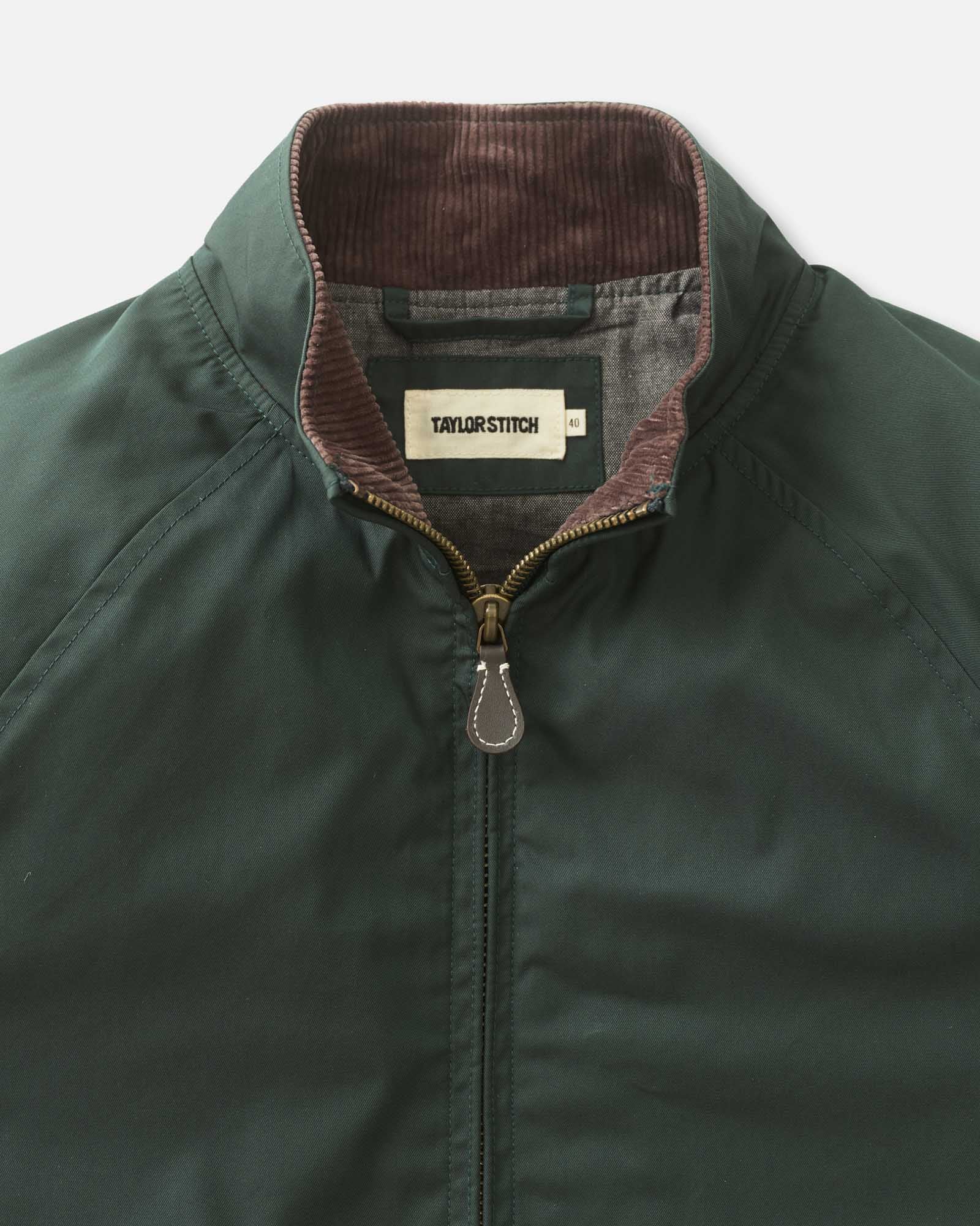 The Dean Jacket in Dark Spruce Twill - Image 4