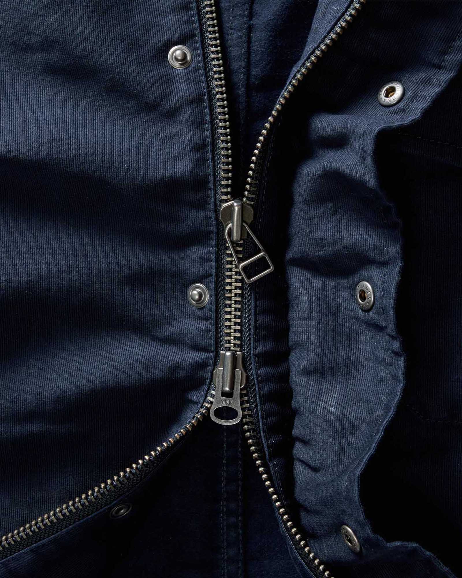 The Deck Jacket in Dark Navy Bedford Cord - Image 10
