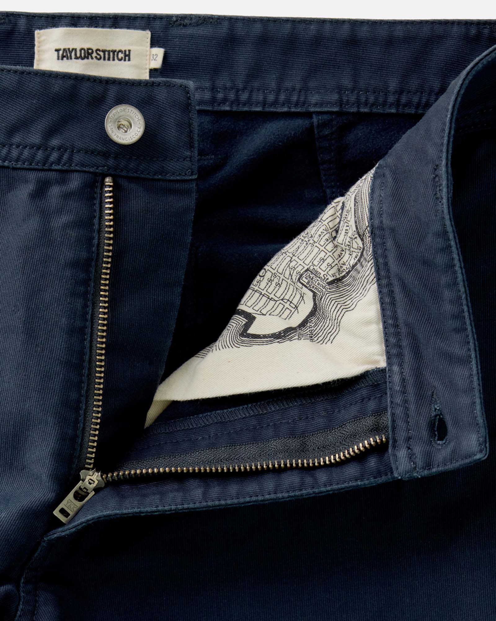 The Deck Pant in Dark Navy Bedford Cord - Image 7