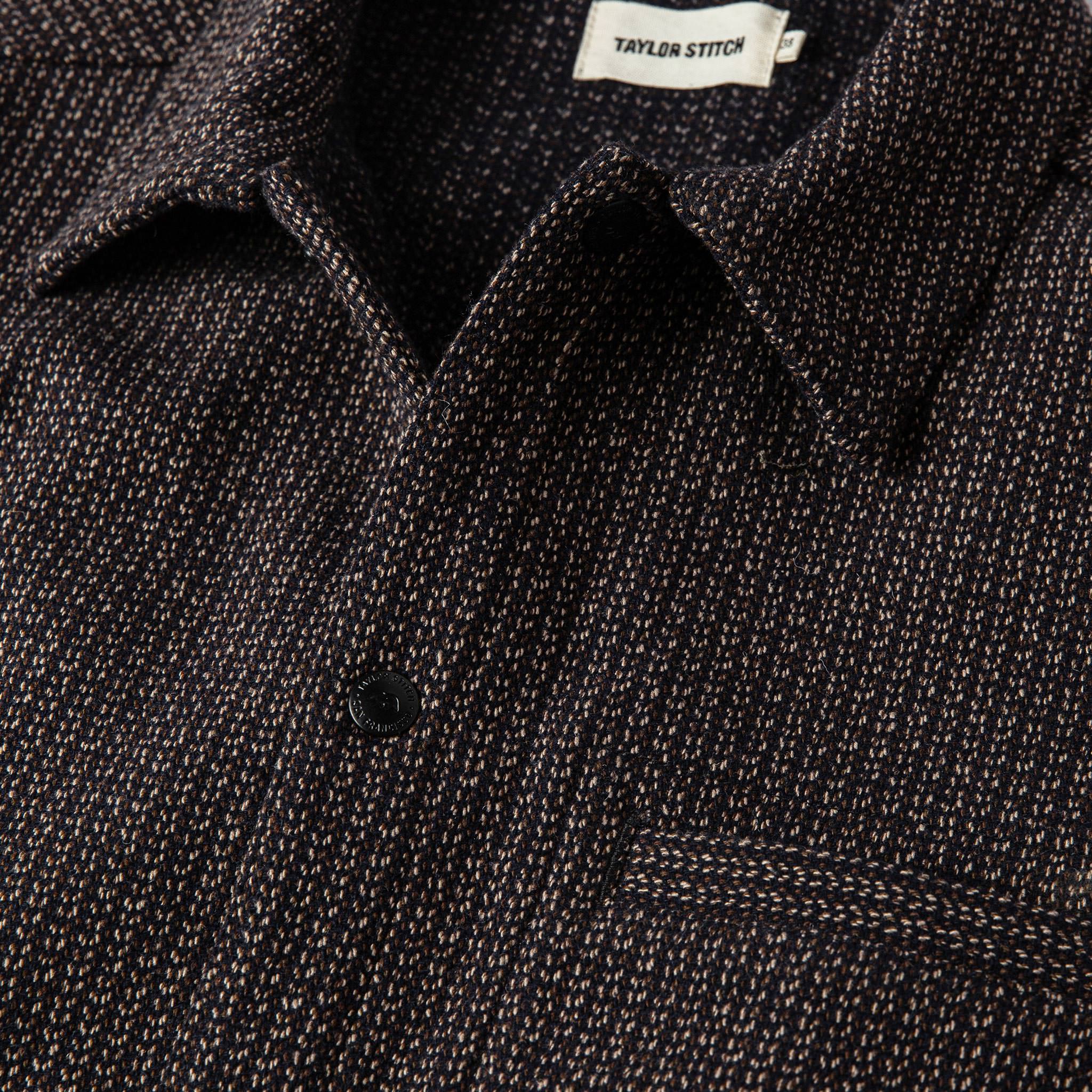 The Decker Jacket in Wool Beach Cloth - Image 7