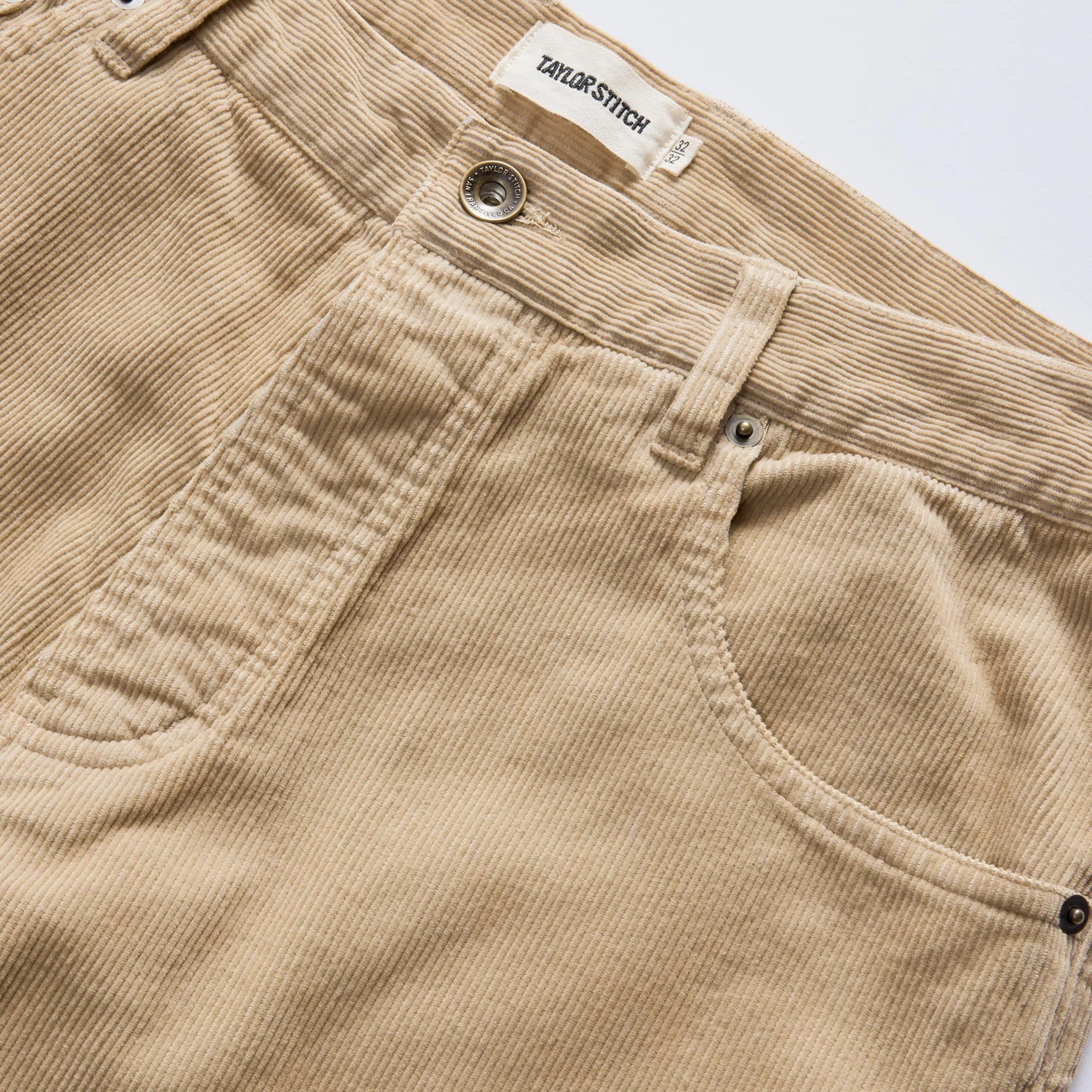 The Democratic 5-Pocket Pant in Washed Khaki Corduroy - Image 6