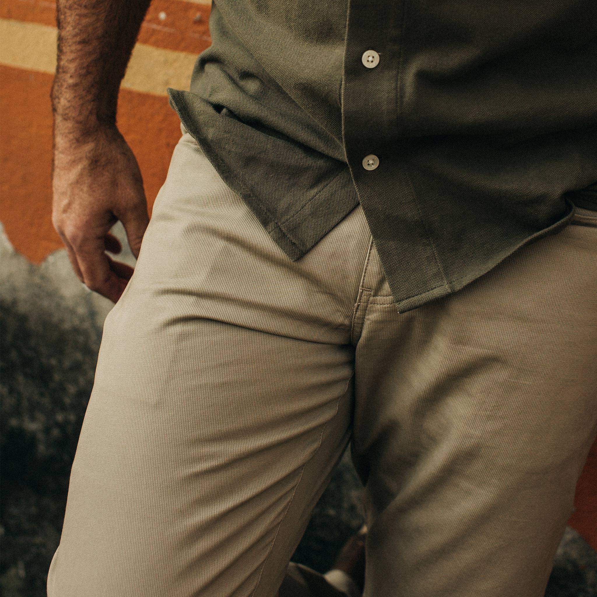 The Democratic All Day Pant in Aluminum Bedford Cord - Image 3
