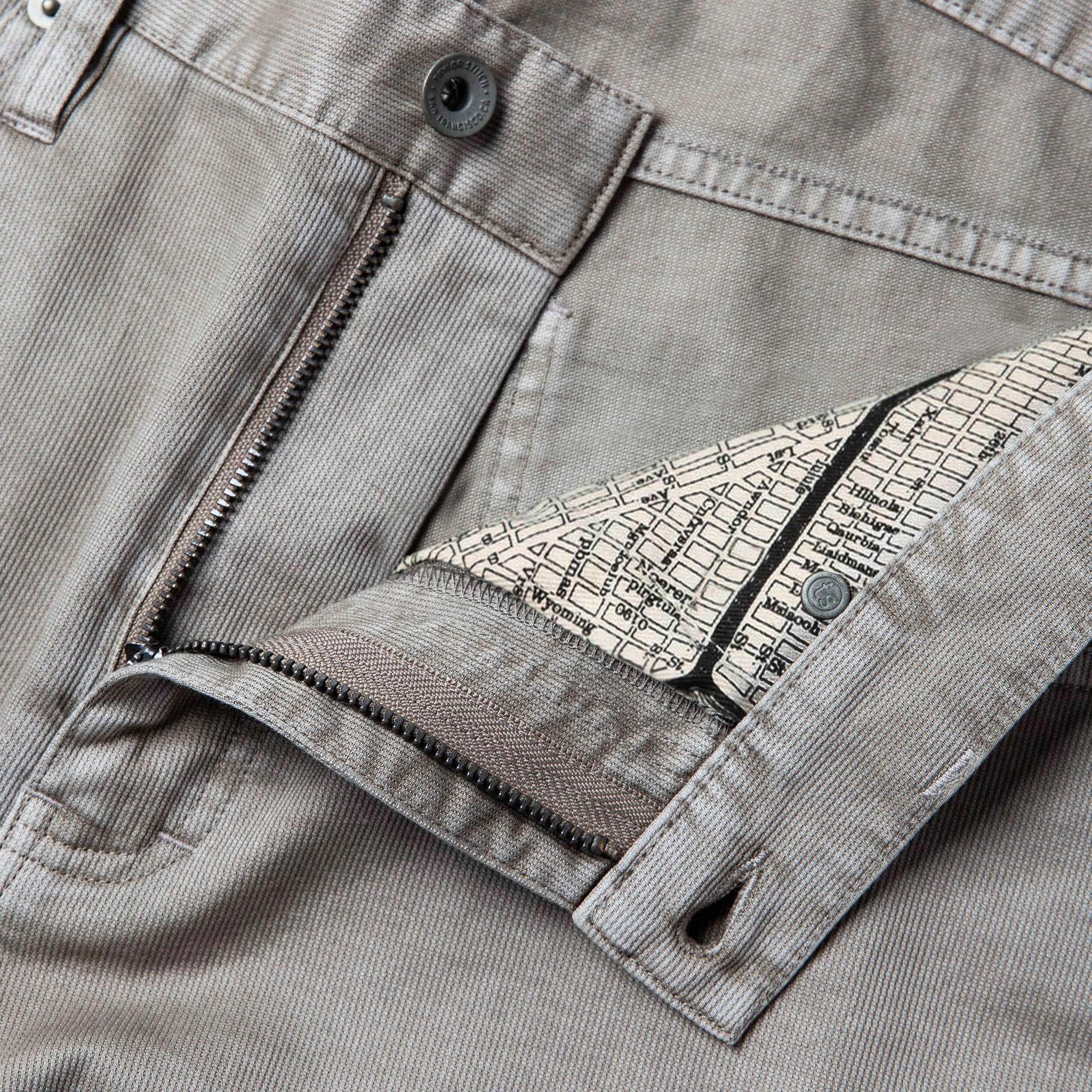The Democratic All Day Pant in Aluminum Bedford Cord - Image 7