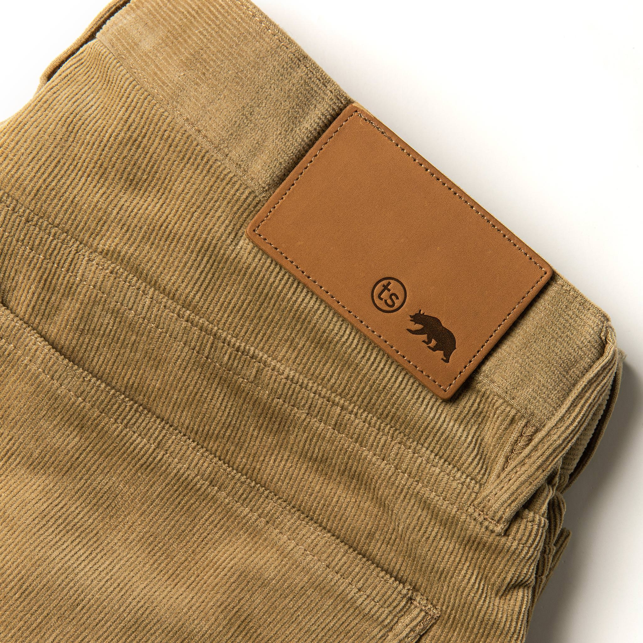 The Democratic All Day Pant in British Khaki Cord - Image 7