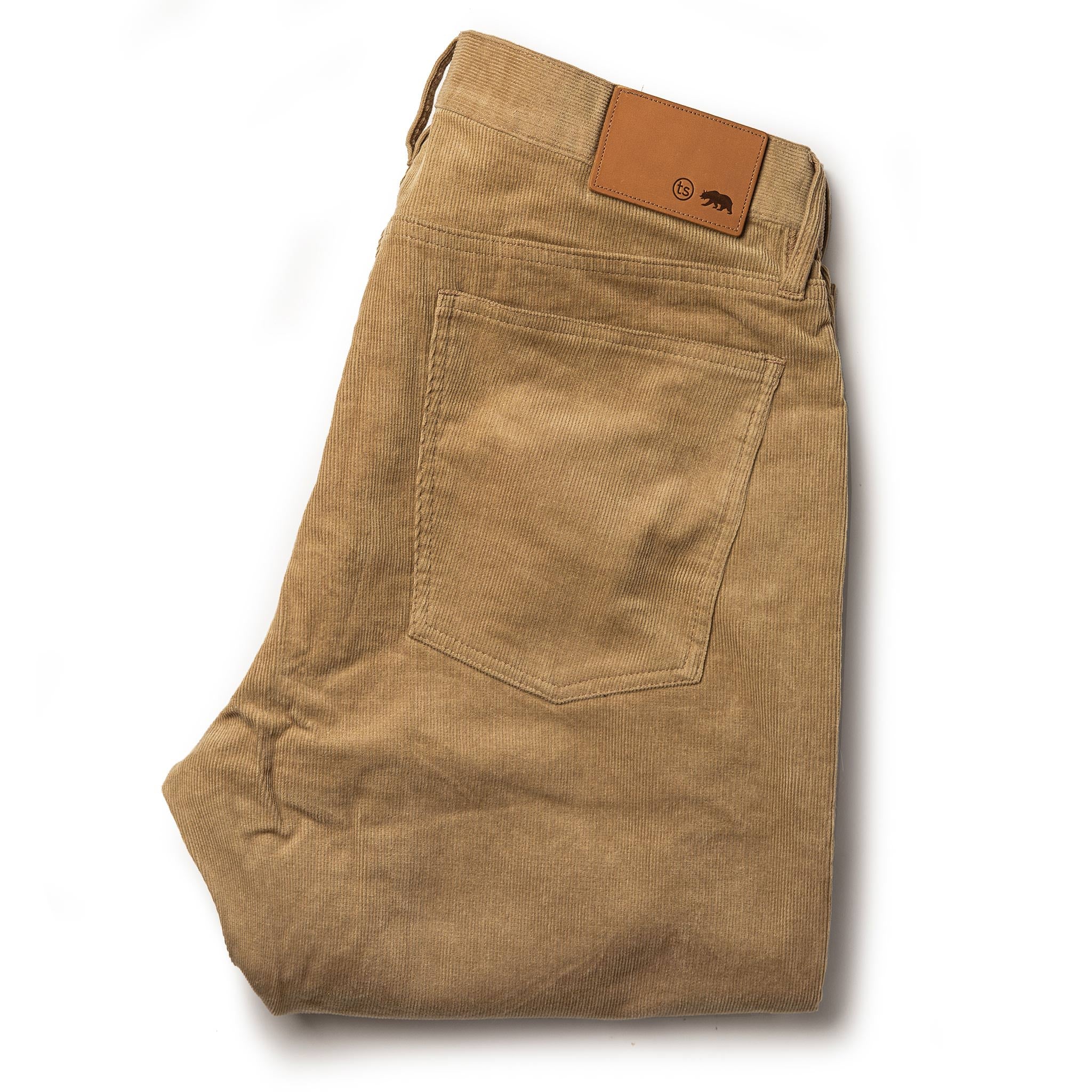 The Democratic All Day Pant in British Khaki Cord - Image 8