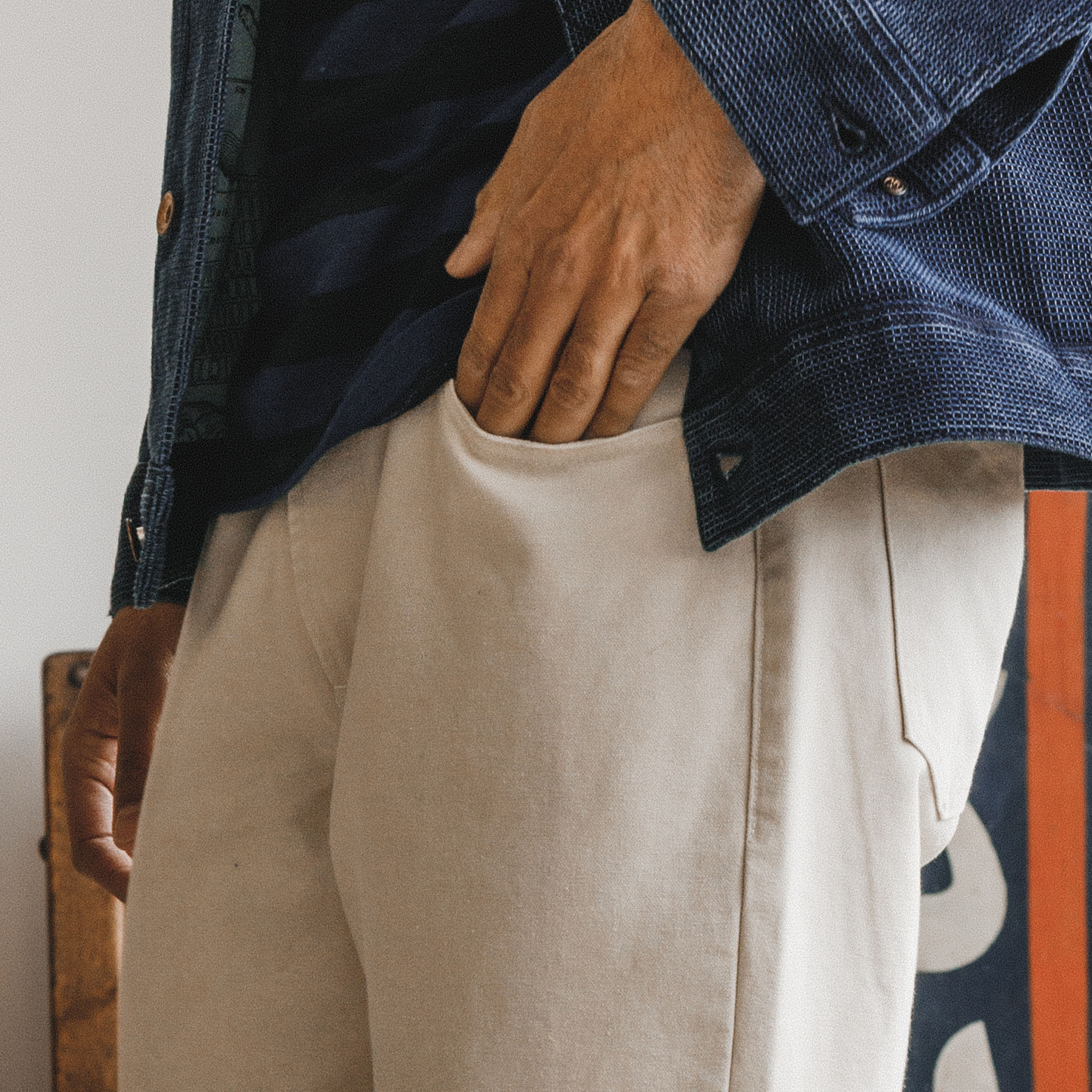 The Democratic All Day Pant in Dune Canvas - Image 3