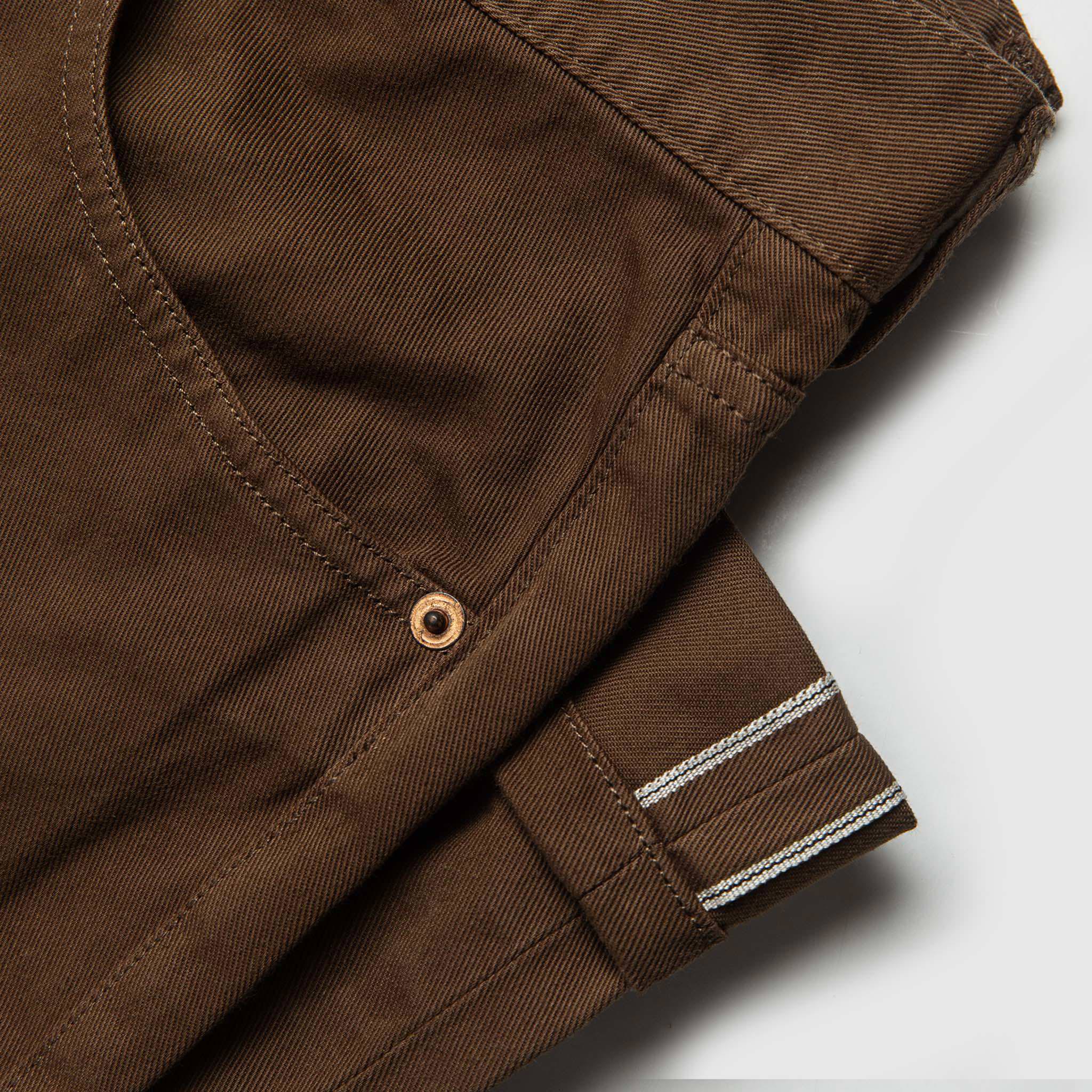 The Democratic All Day Pant in Espresso Selvage - Image 8