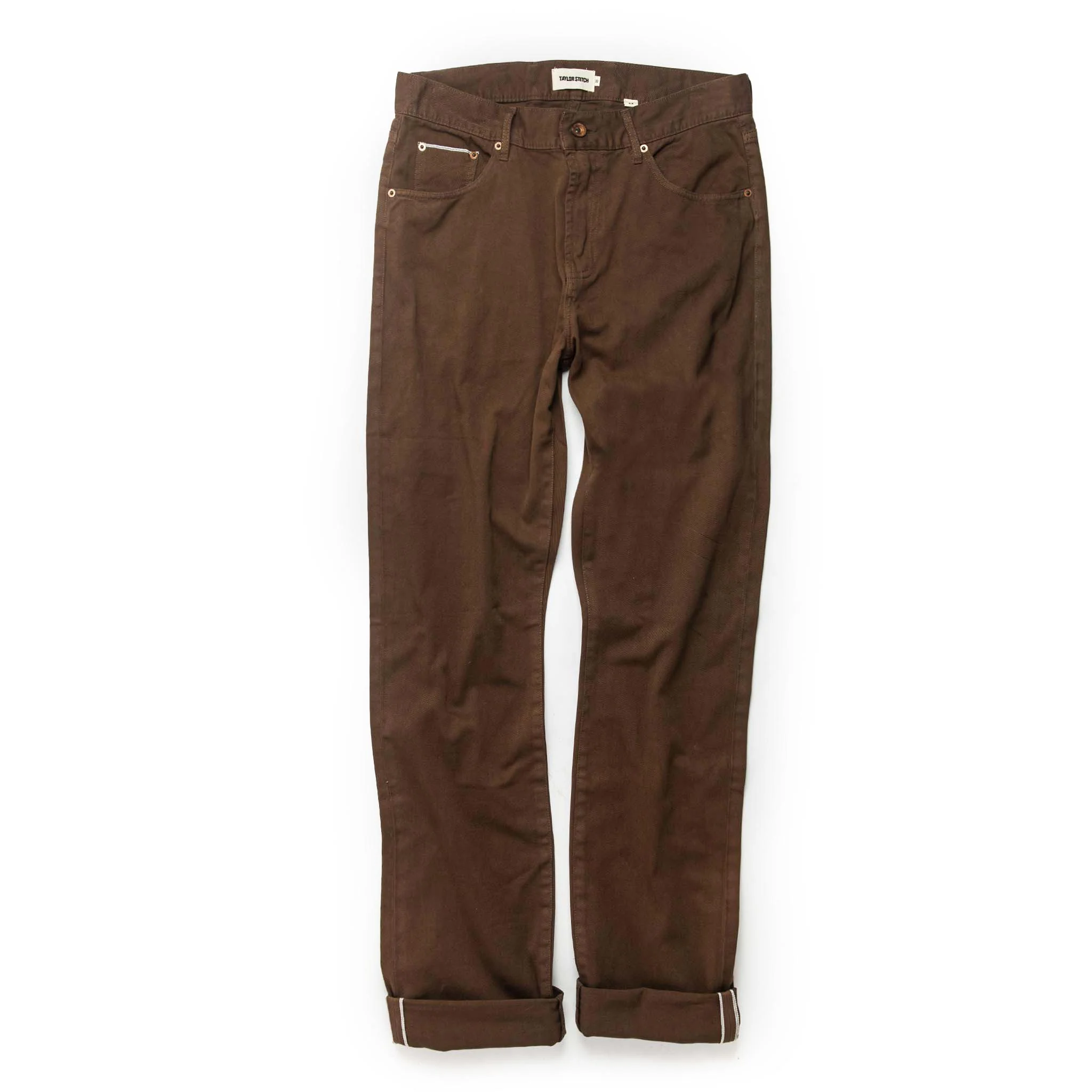 The Democratic All Day Pant in Espresso Selvage - Image 9