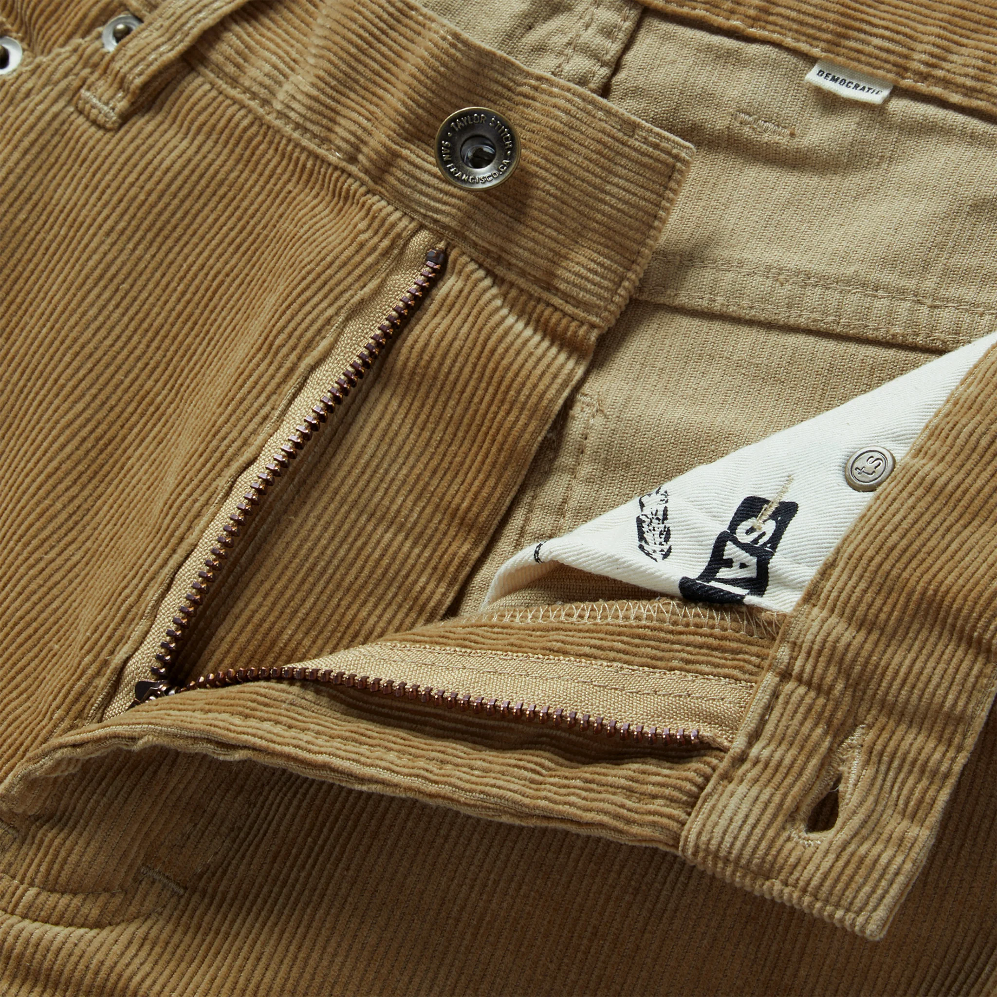 The Democratic All Day Pant in Khaki Cord - Image 5