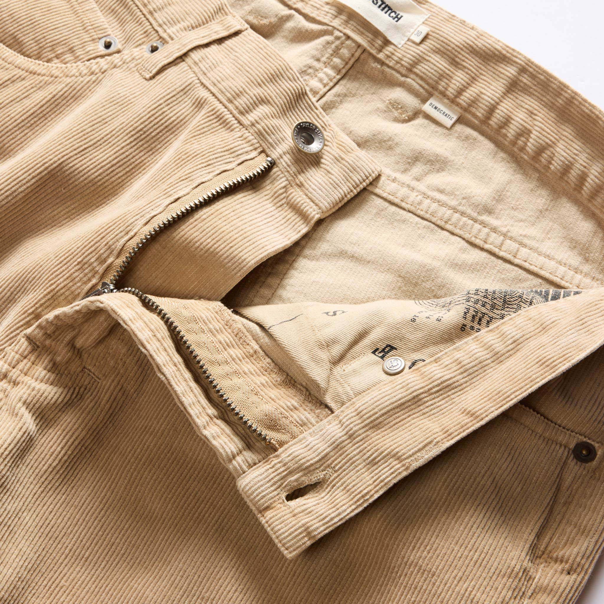 The Democratic All Day Pant in Light Khaki Cord - Image 7