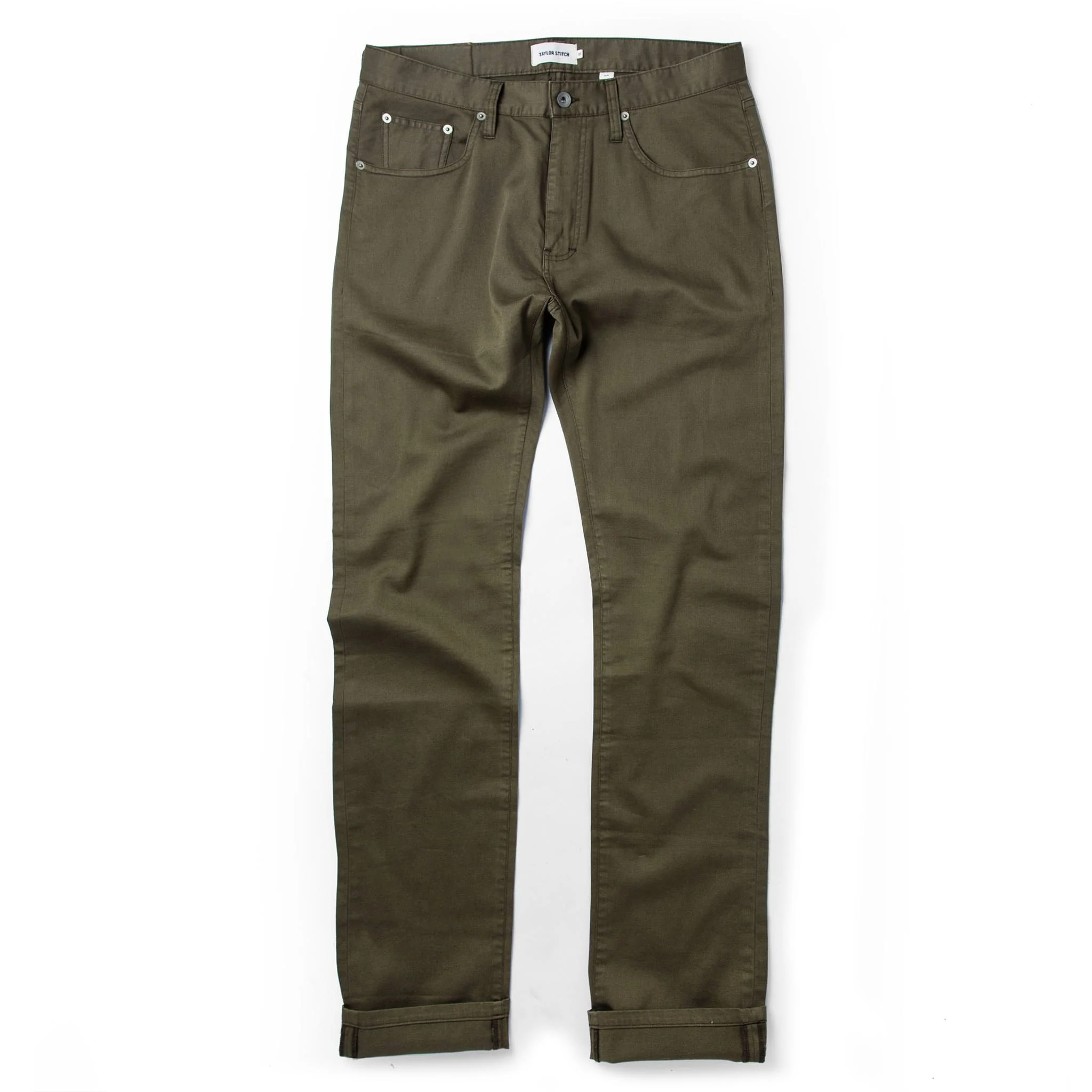 The Democratic All Day Pant in Olive Bedford Cord - Image 11