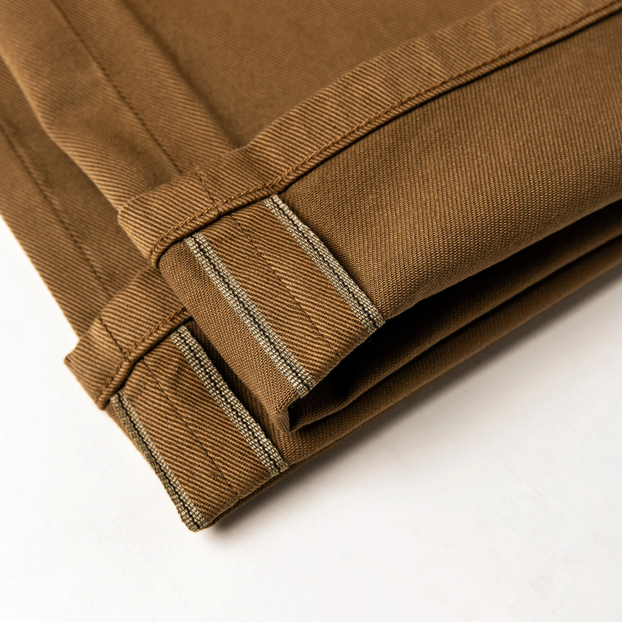 The Democratic All Day Pant in Rustic Oak Organic Selvage - Image 9