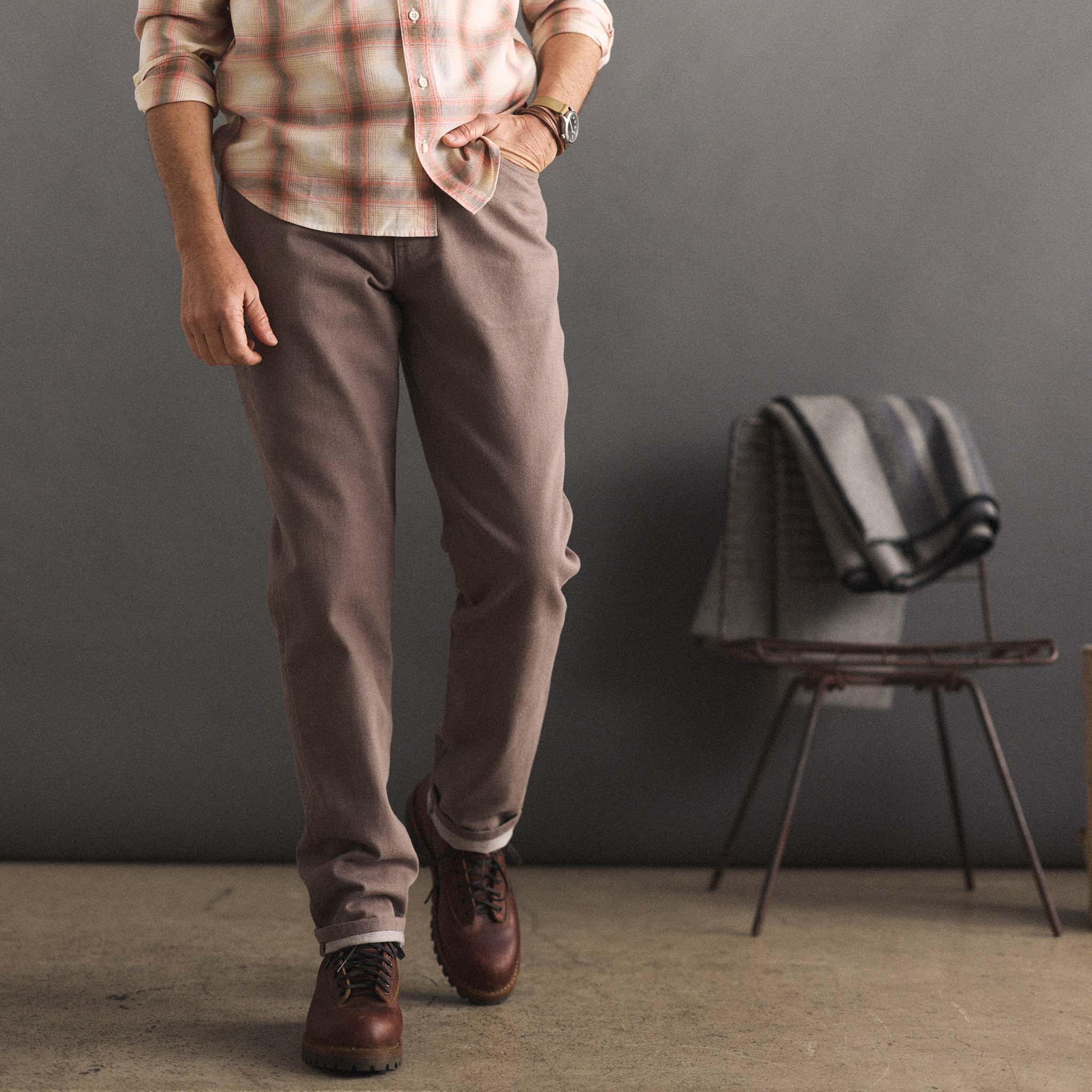 The Democratic All Day Pant in Silt Broken Twill - Image 2