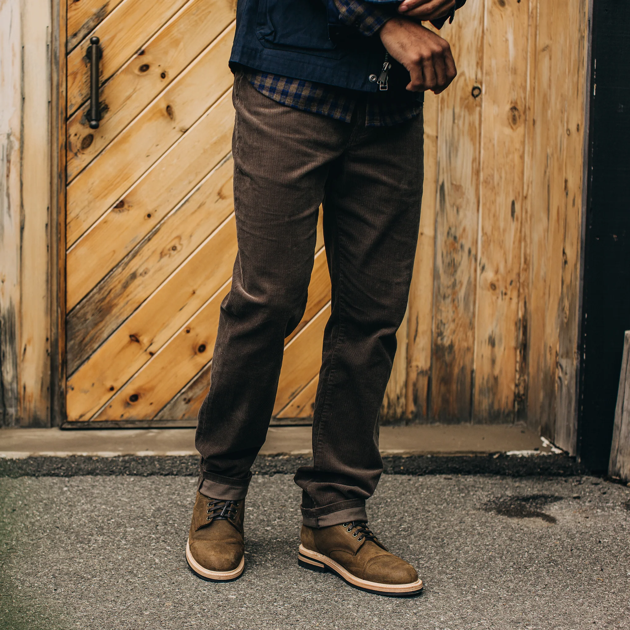 The Democratic All Day Pant in Walnut Cord - Image 4