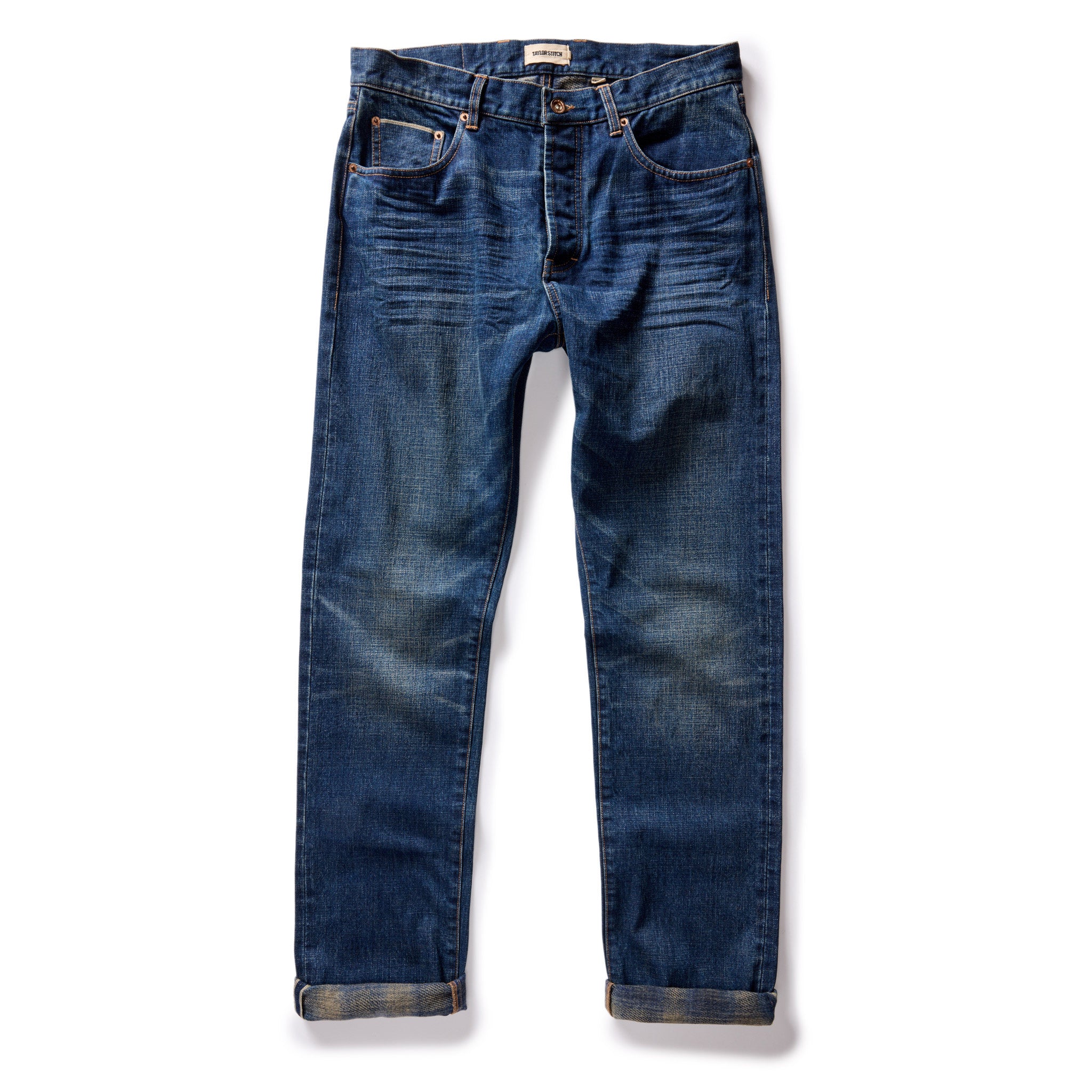 The Democratic Brushed Back Jean in Collins Resin Wash Selvage Denim - Image 6