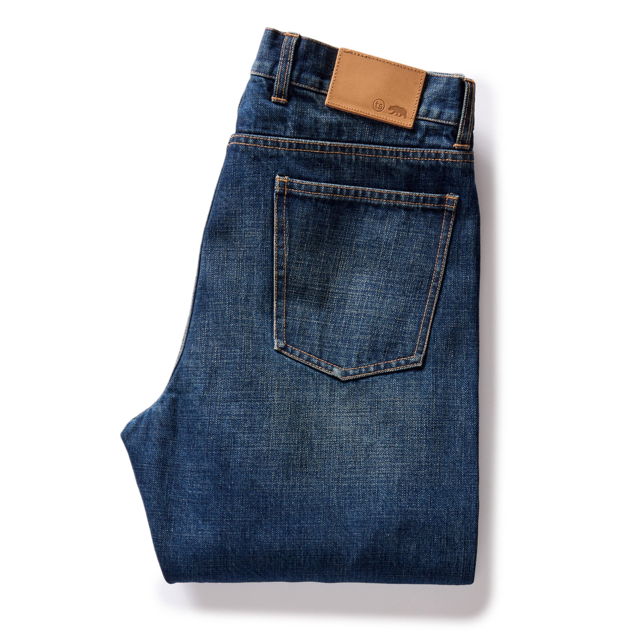The Democratic Brushed Back Jean in Collins Resin Wash Selvage Denim - Image 7