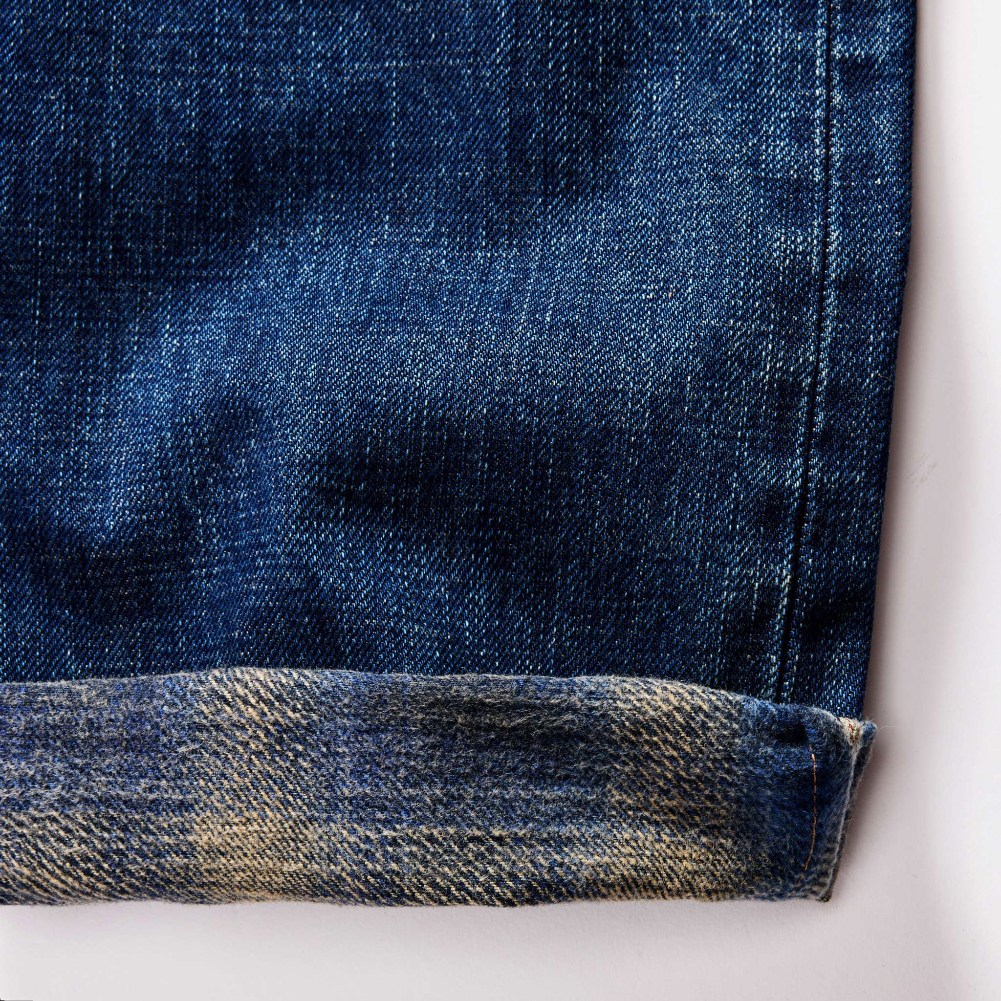 The Democratic Brushed Back Jean in Collins Resin Wash Selvage Denim - Image 8