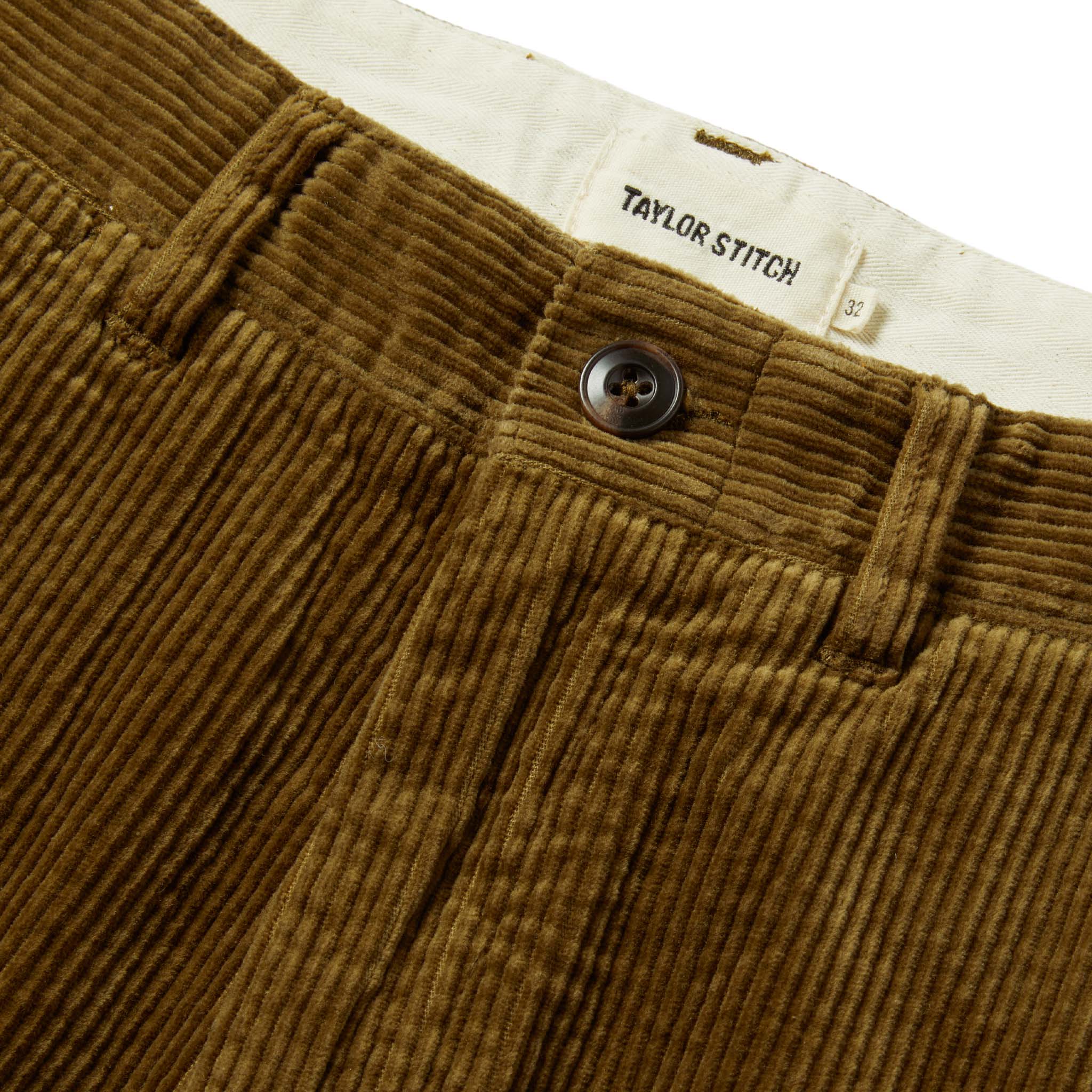 The Democratic Foundation Pant in Olive Cord - Image 6