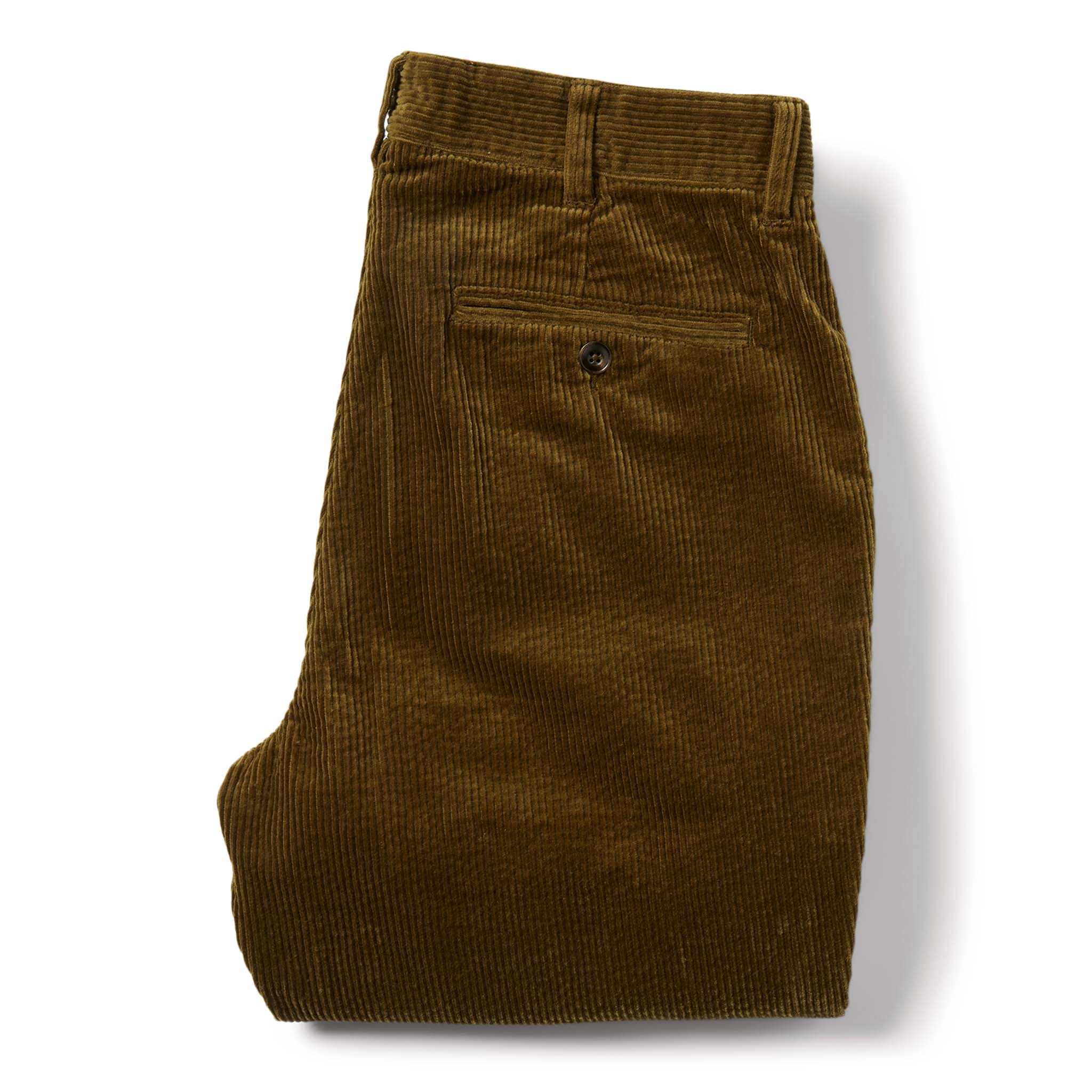 The Democratic Foundation Pant in Olive Cord - Image 8