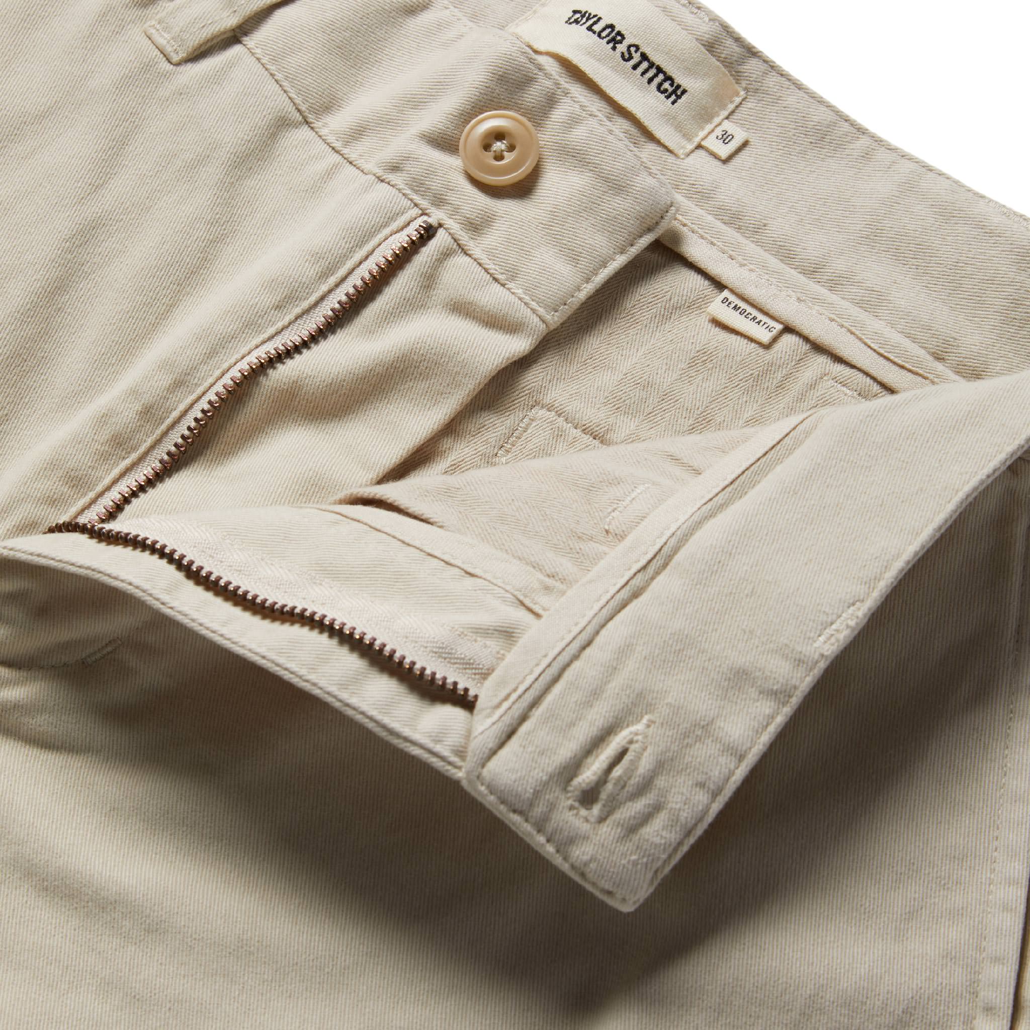 The Democratic Foundation Pant in Organic Stone - Image 6