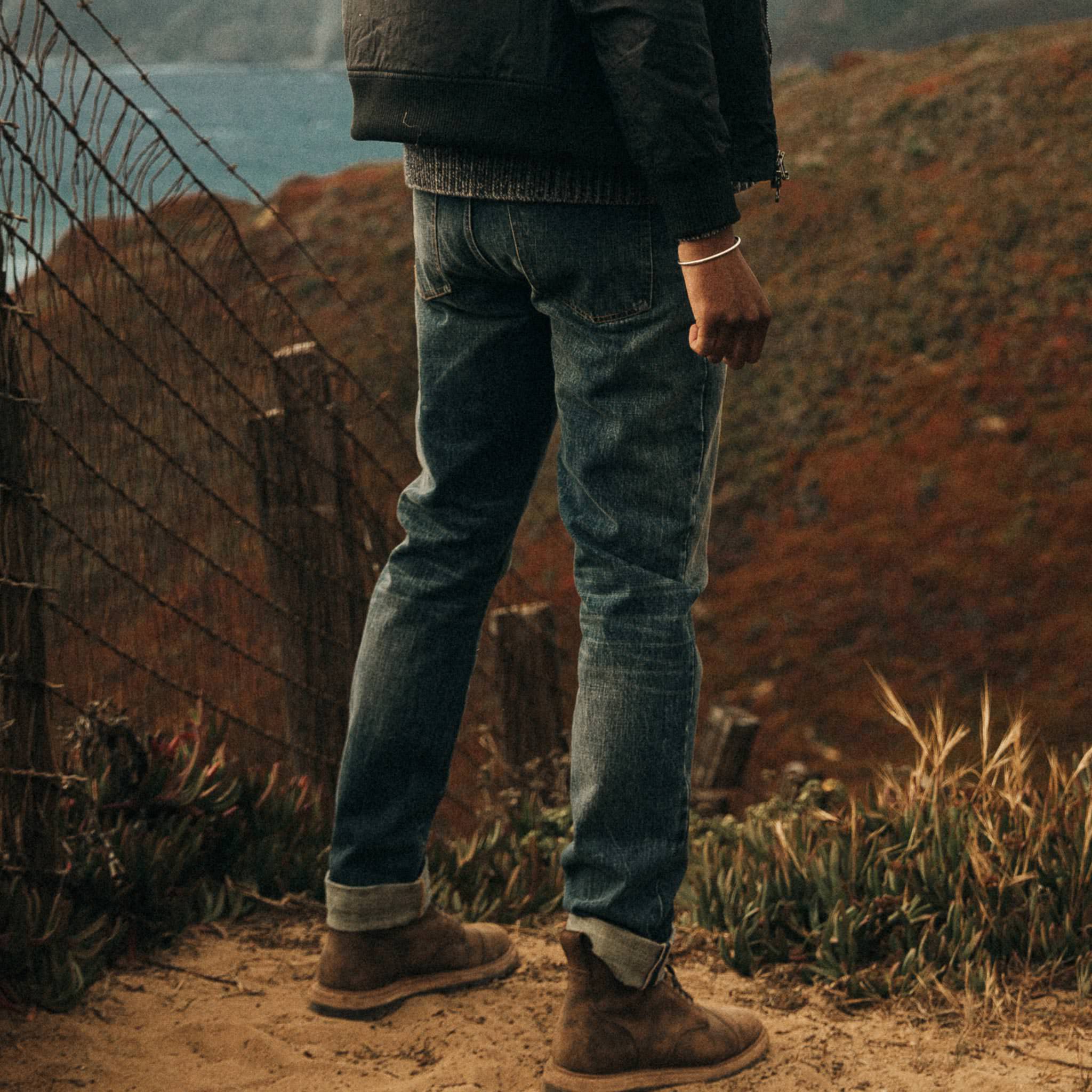 The Democratic Jean in 18-Month Wash Organic Selvage - Image 4