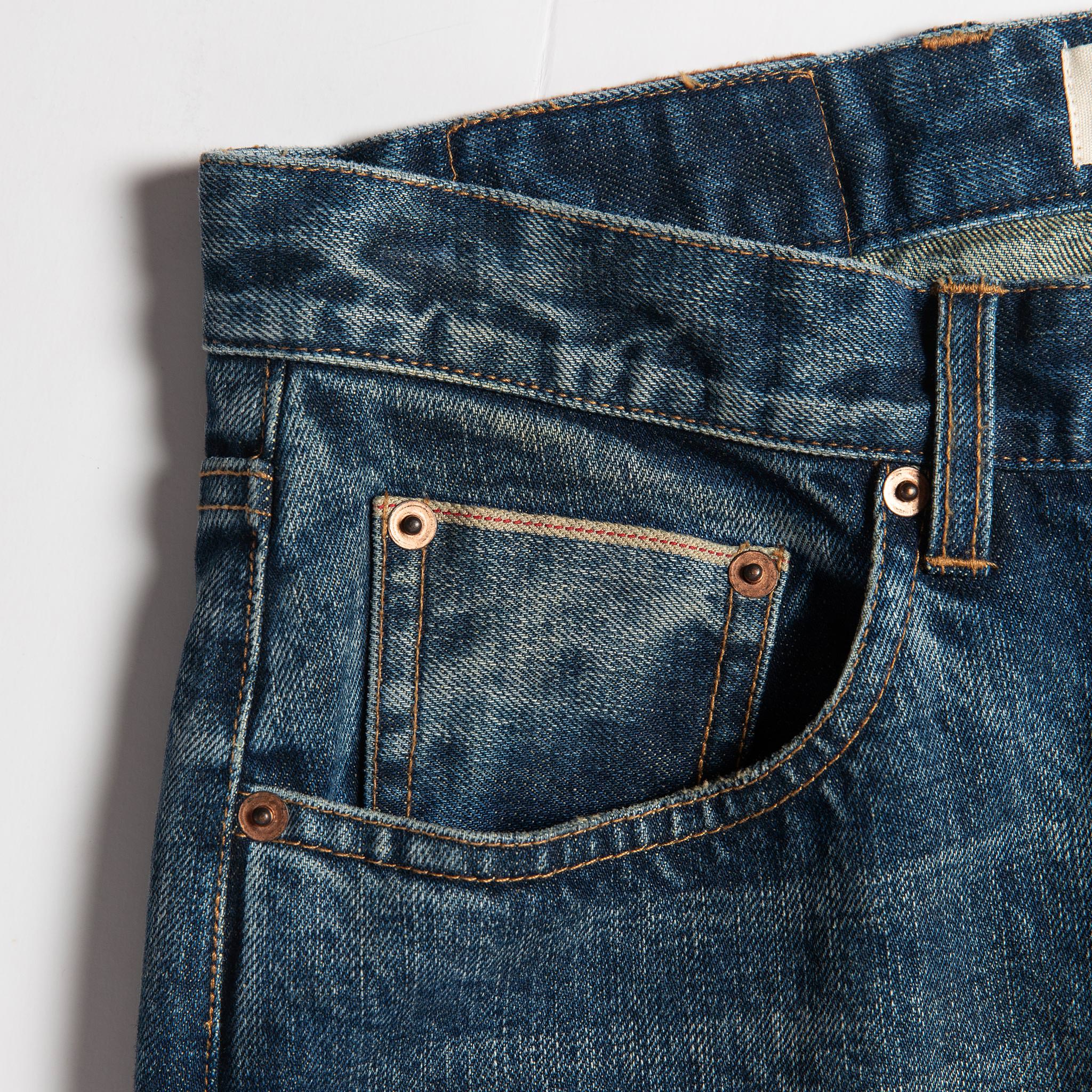 The Democratic Jean in 18-Month Wash Organic Selvage - Image 8